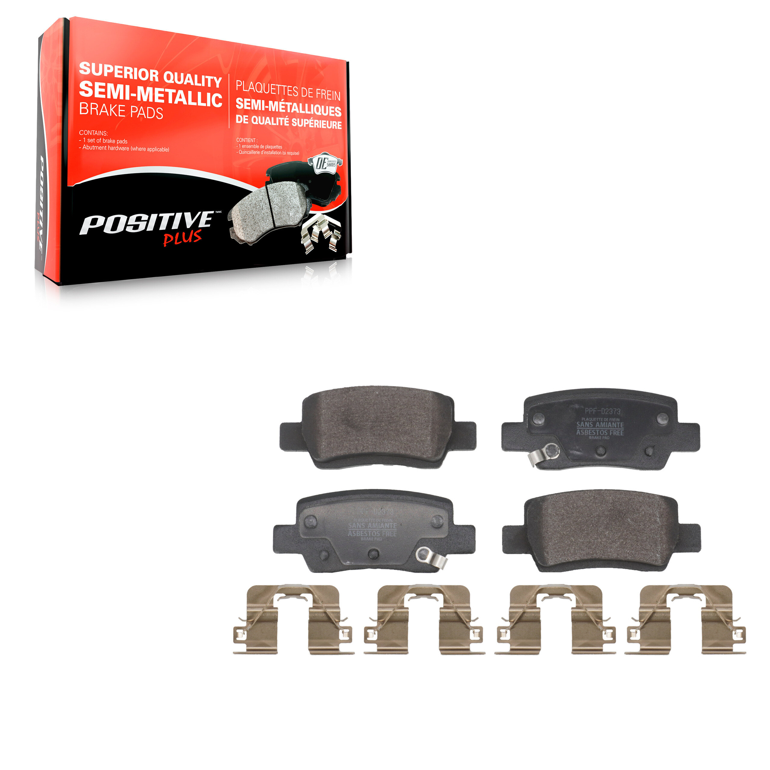 Semi-Metallic Brake Pads