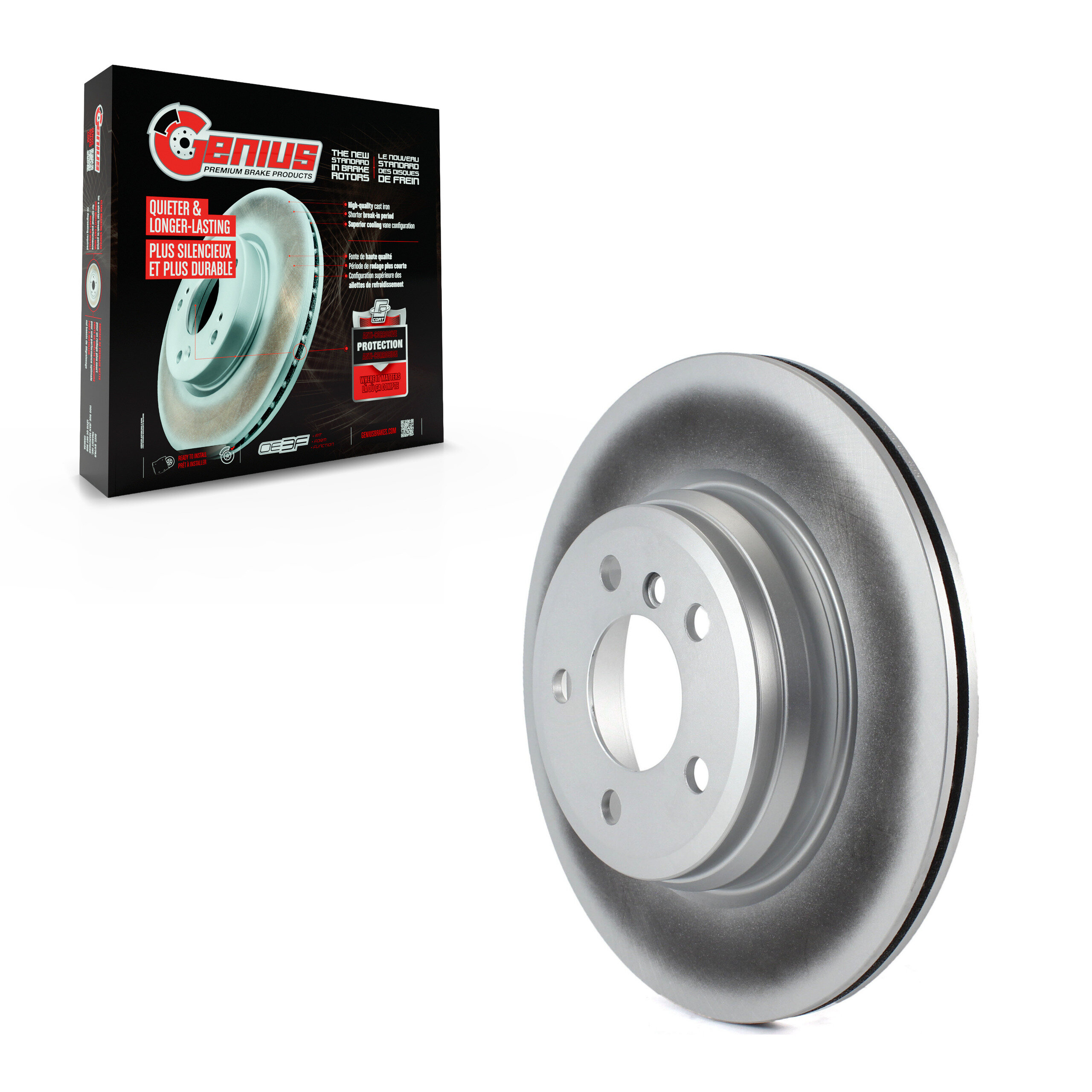 Coated Disc Brake Rotor