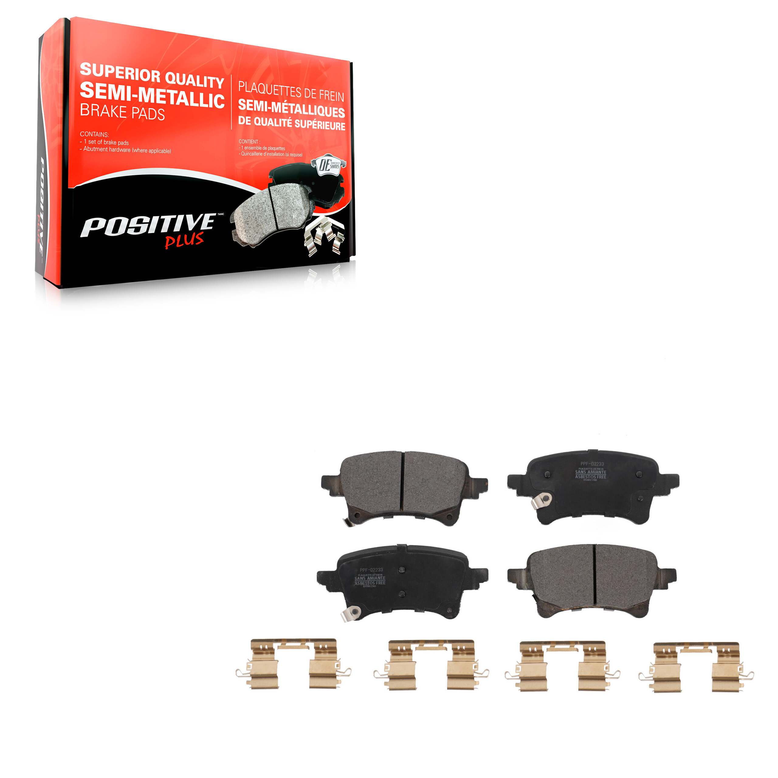 Semi-Metallic Brake Pads