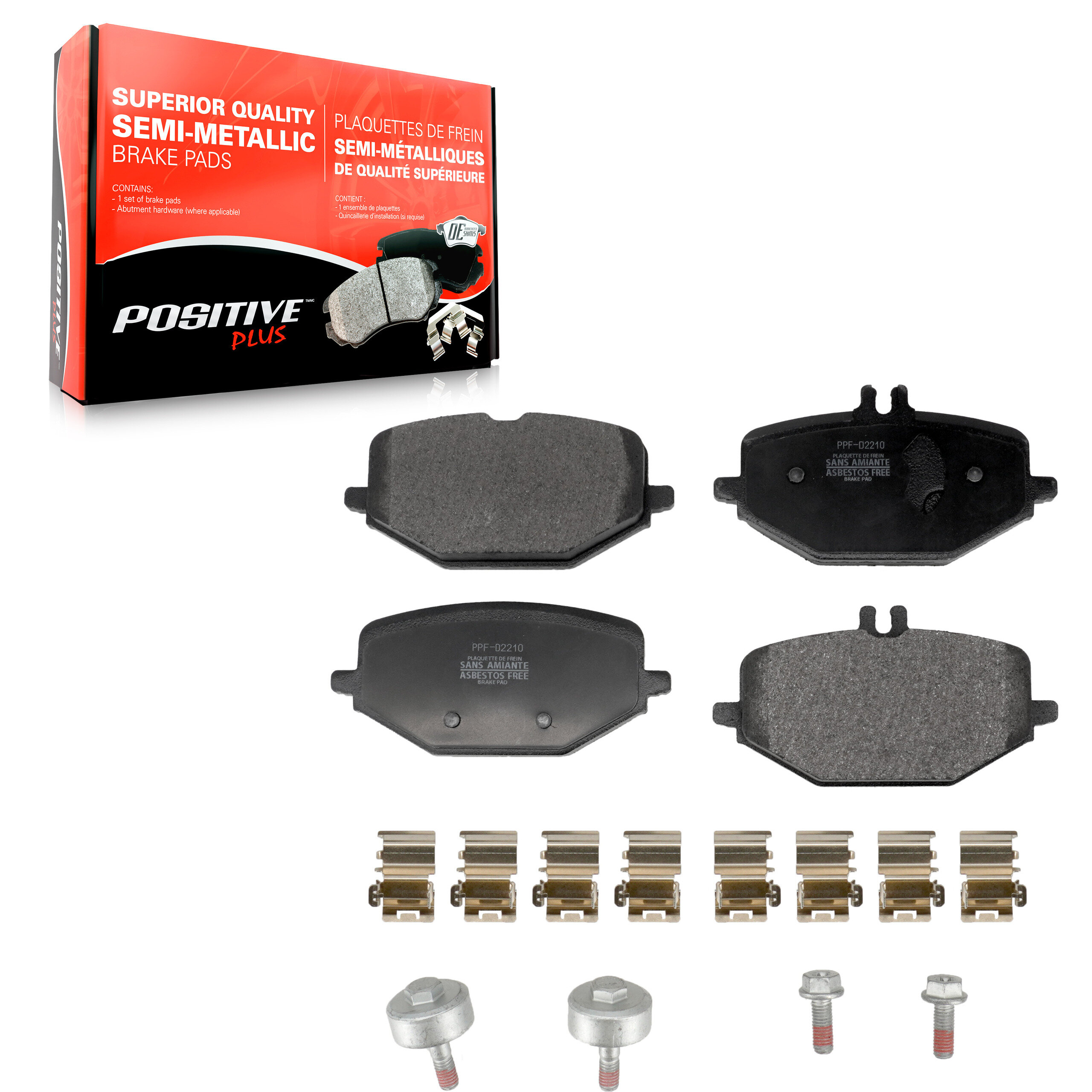 Semi-Metallic Brake Pads