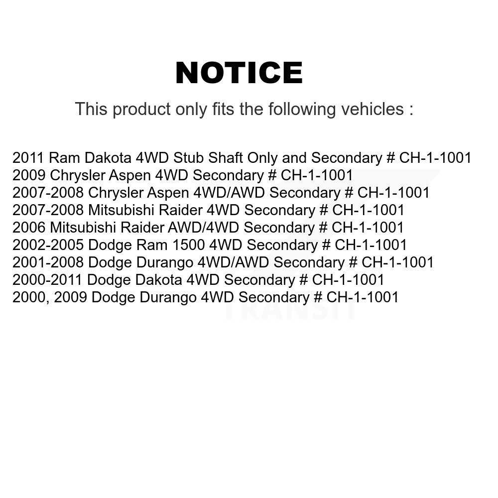 Kugel - NCV-CH12002 - CV Intermediate Shaft