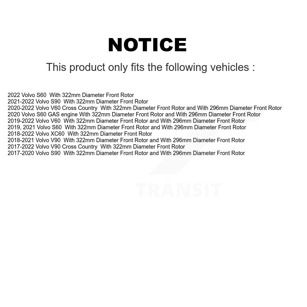 Positive Plus - PPF-D1924 - Semi-Metallic Brake Pads