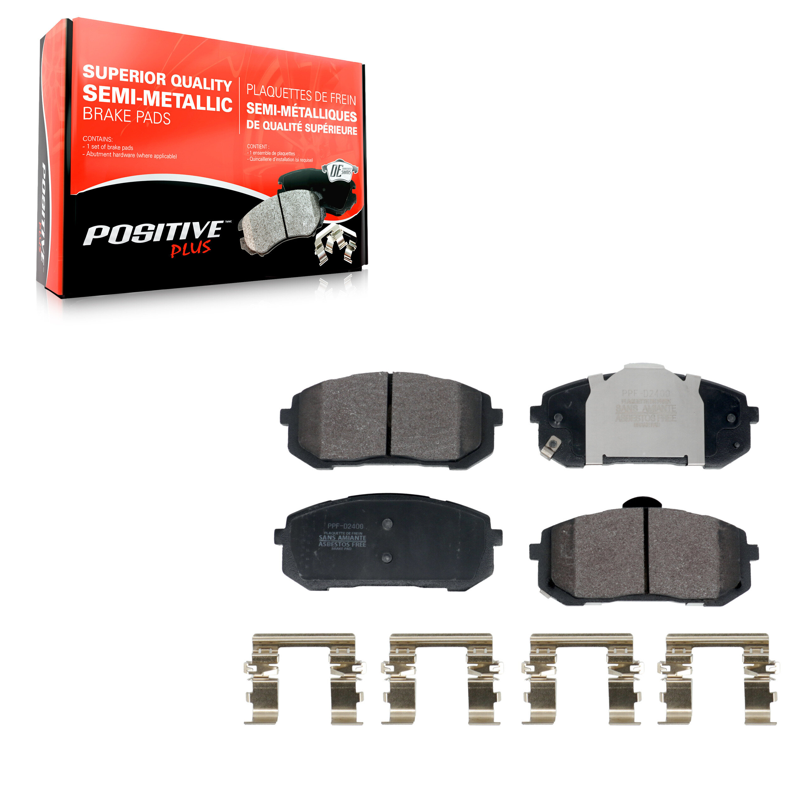 Semi-Metallic Brake Pads