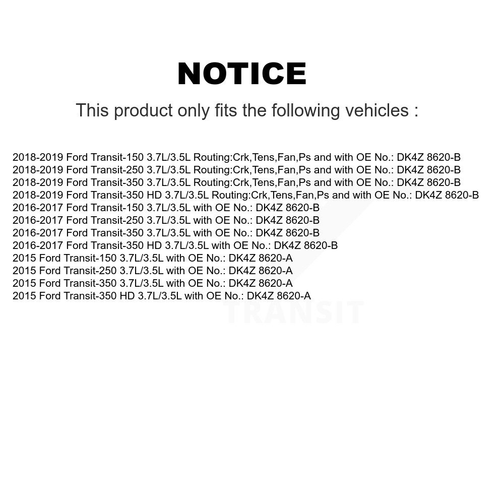 Bando - BAN-4PK1450 - Accessory Drive Belt