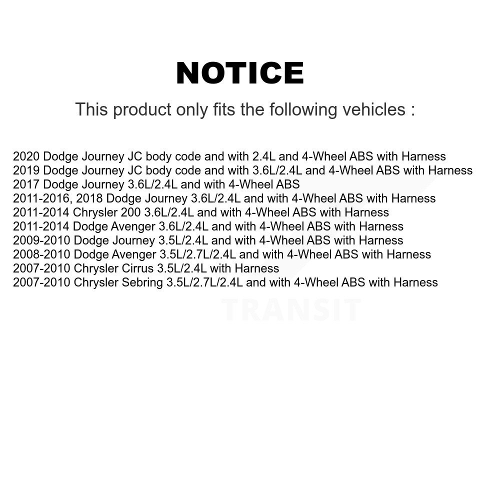 Mpulse - SEN-2ABS0810 - ABS Wheel Speed Sensor