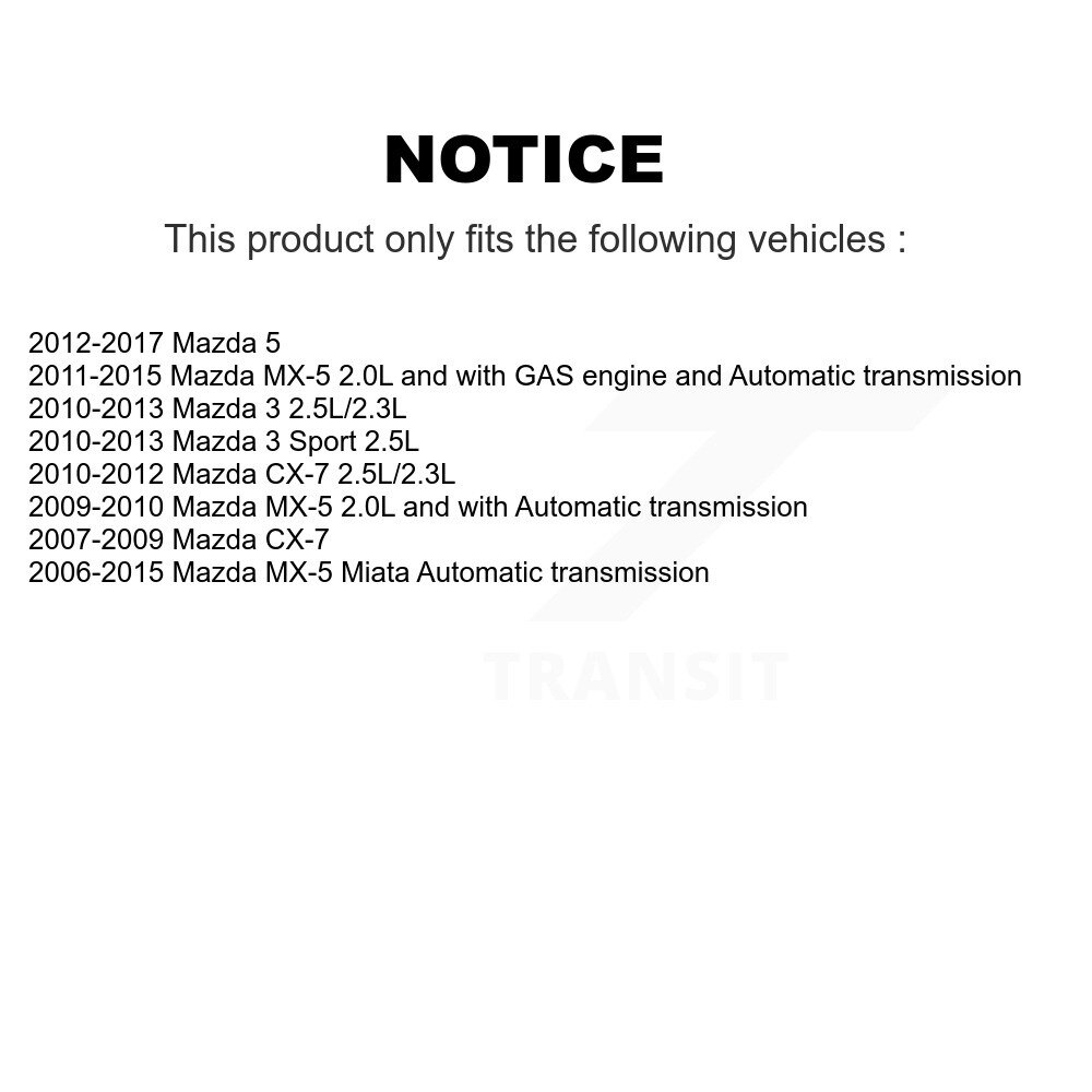 Kobra - KTP-89661 - Accessory Drive Belt Tensioner Assembly