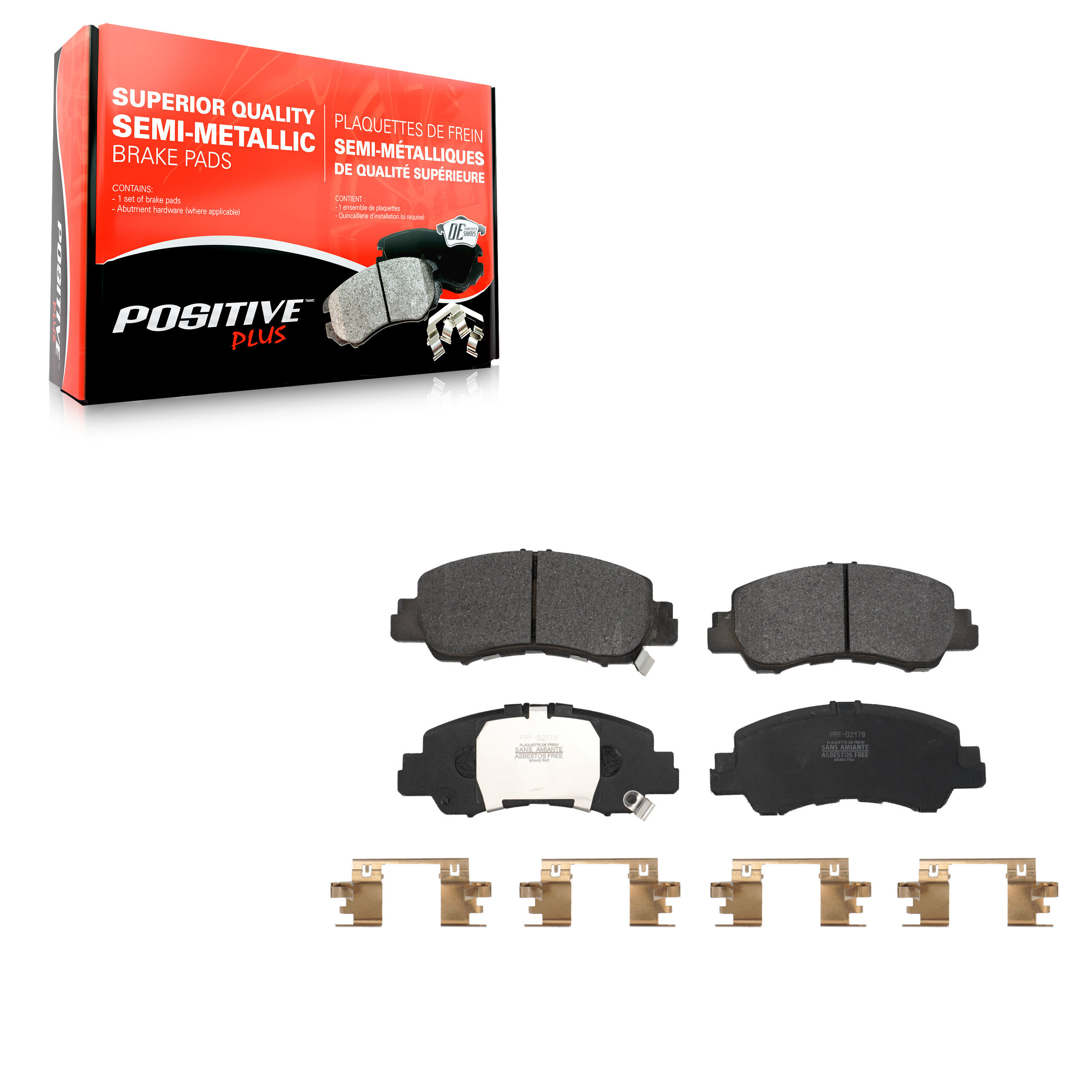 Semi-Metallic Brake Pads