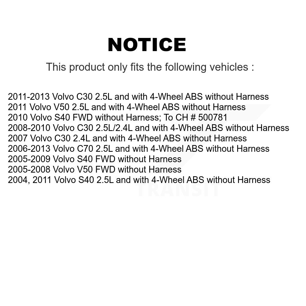 Mpulse - SEN-2ABS0102 - ABS Wheel Speed Sensor