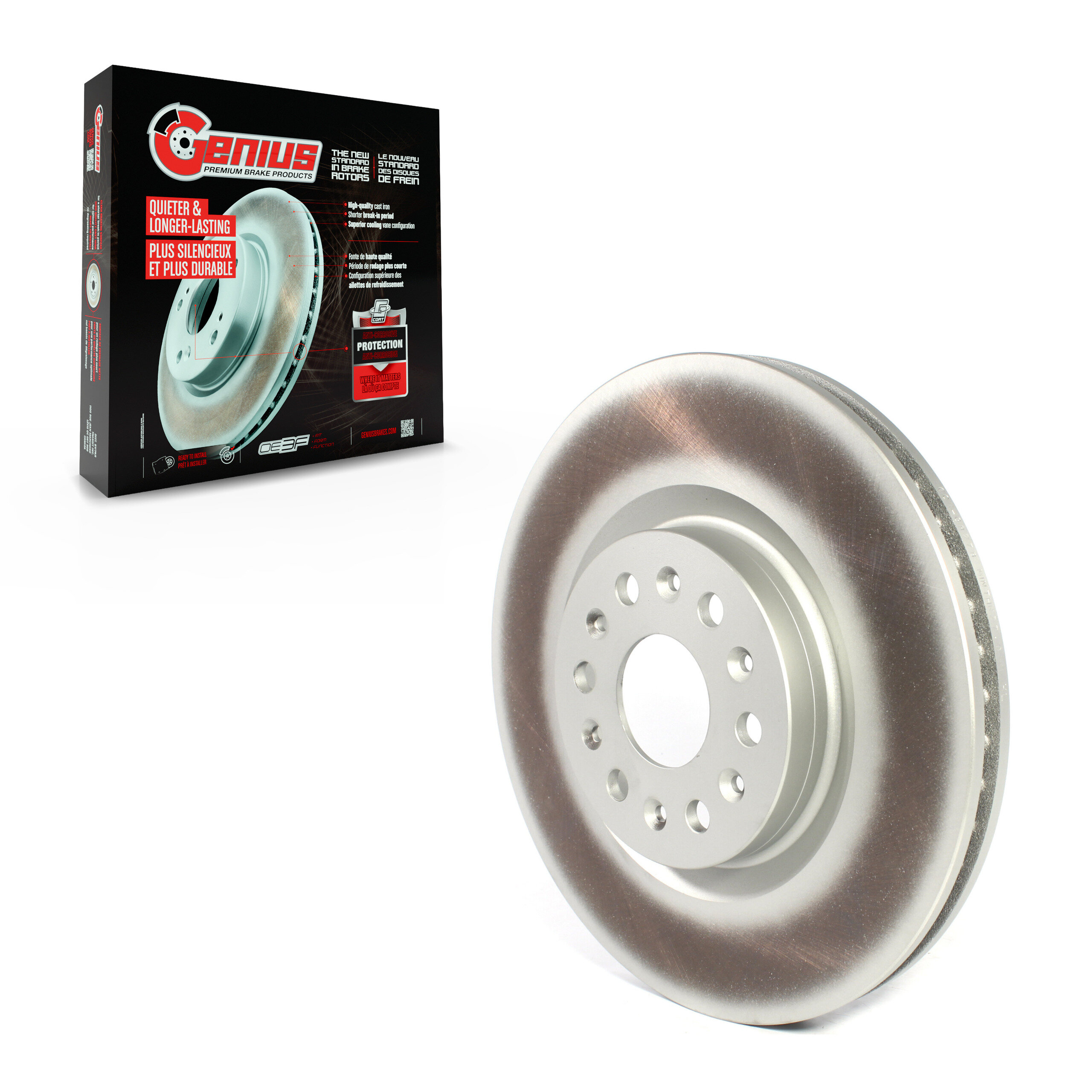 Coated Disc Brake Rotor