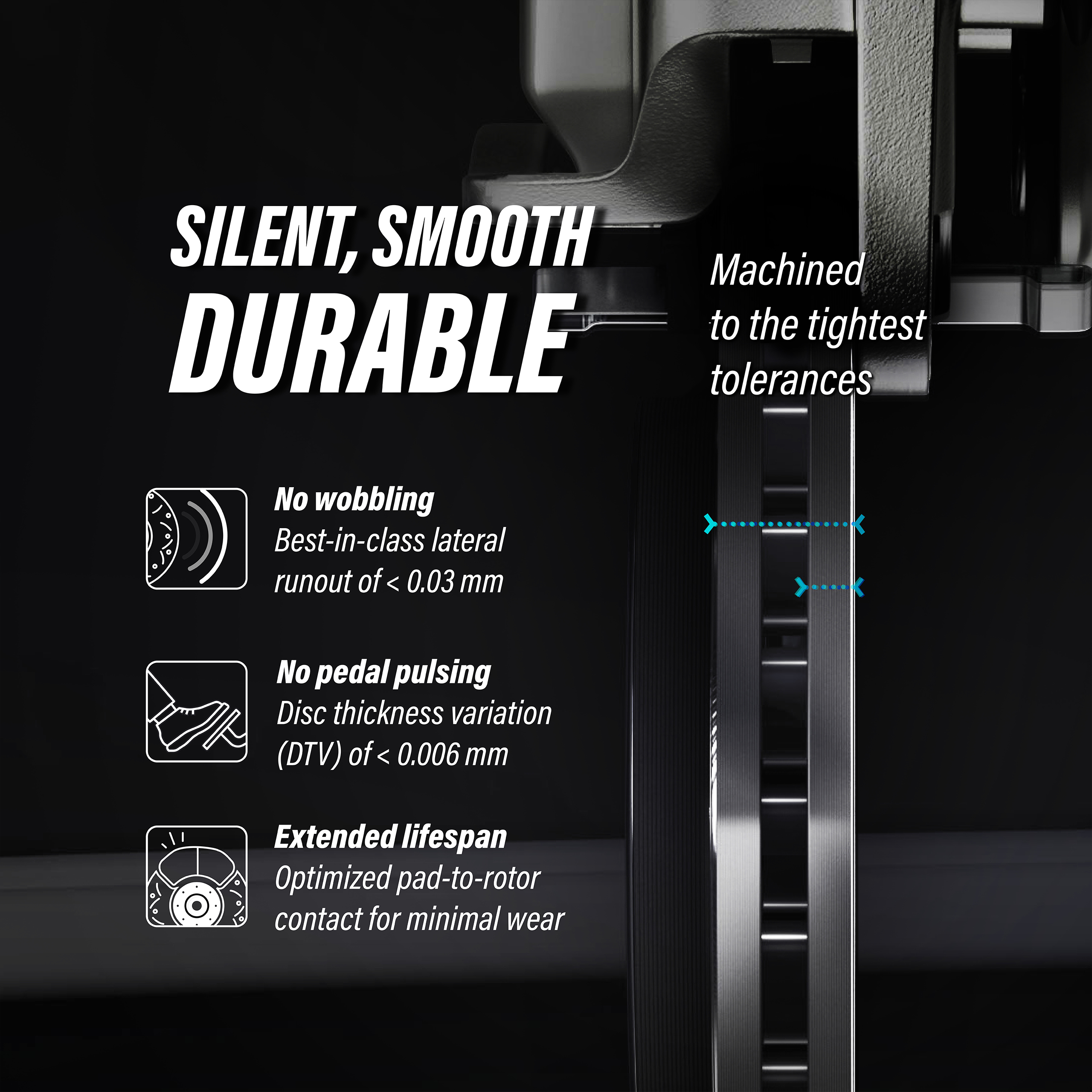 DS-One - DS1-980711 - Coated Disc Brake Rotor