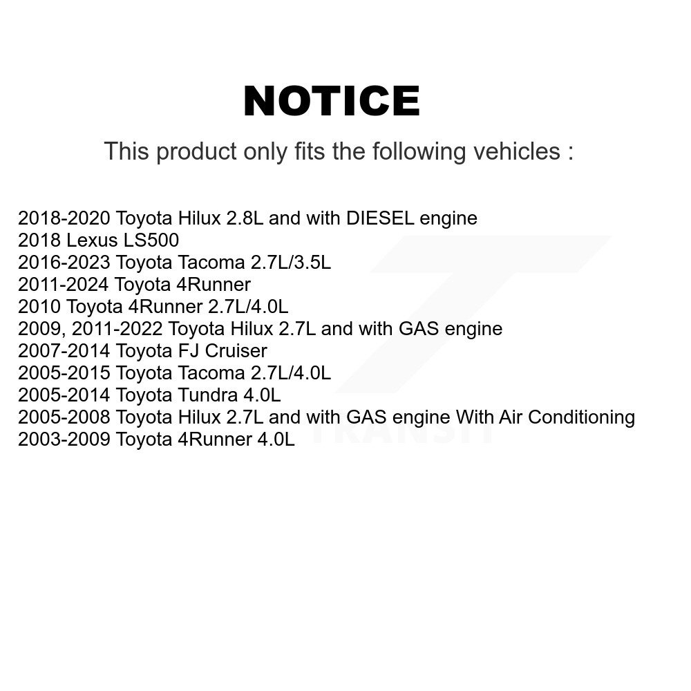 Kobra - KTP-89169 - Accessory Drive Belt Idler Pulley