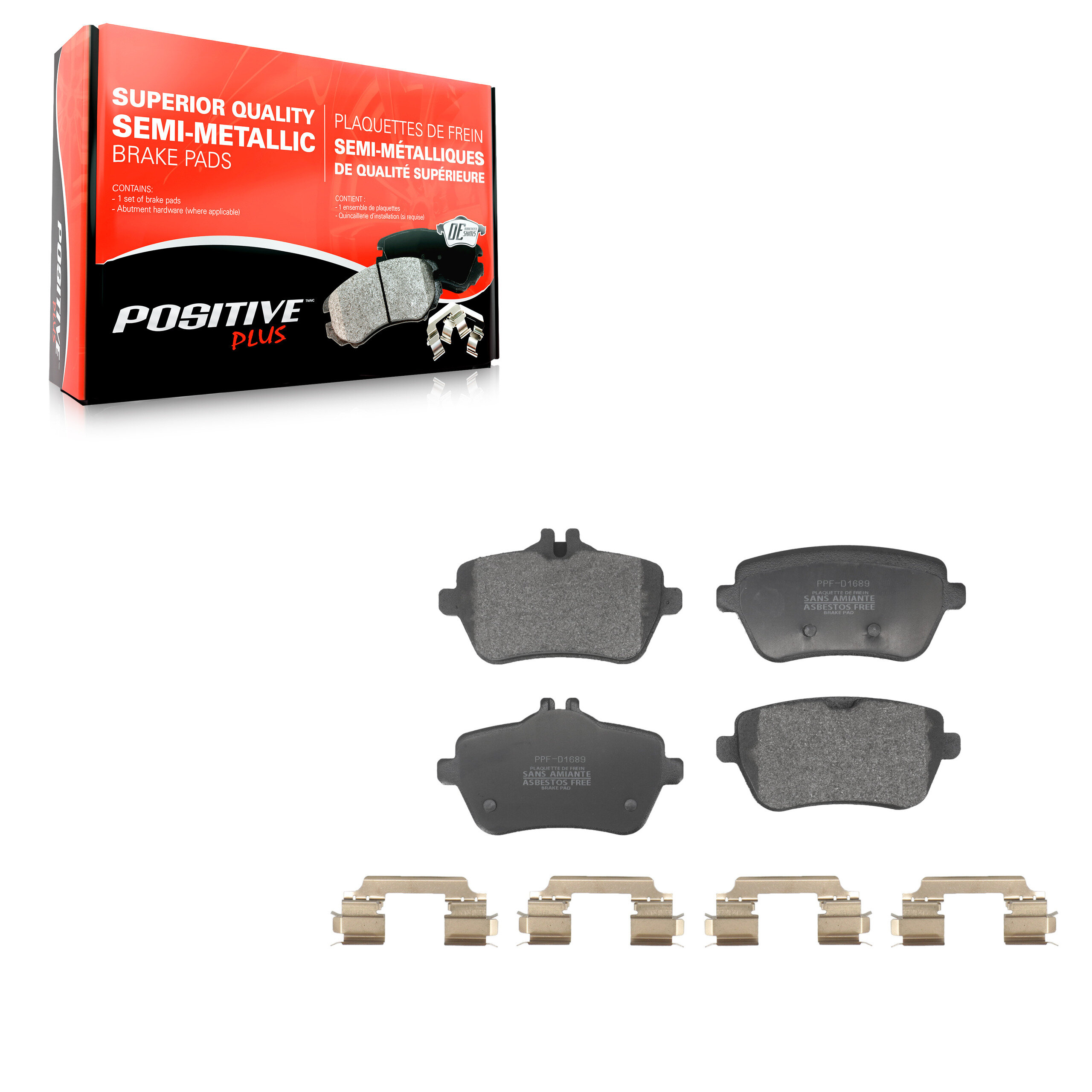 Semi-Metallic Brake Pads