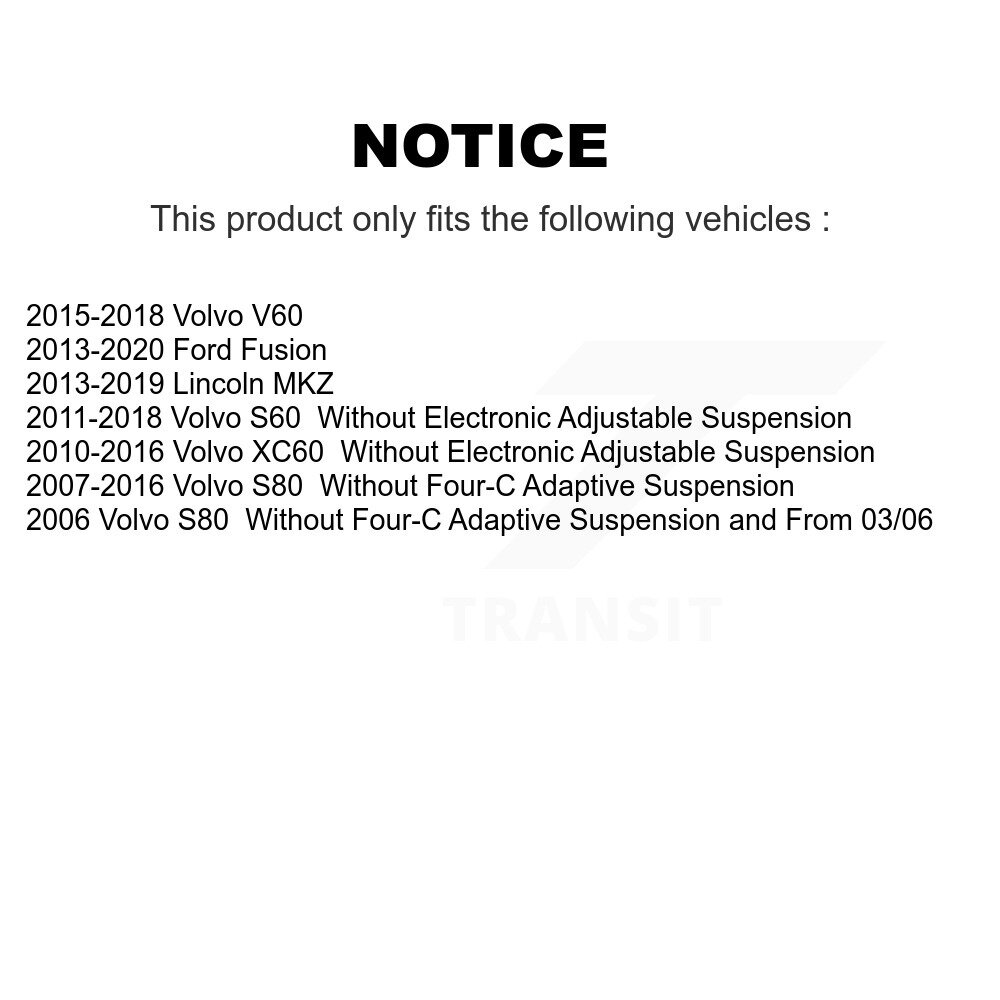Top Quality - 73-909981 - Suspension Strut Hardware Kit