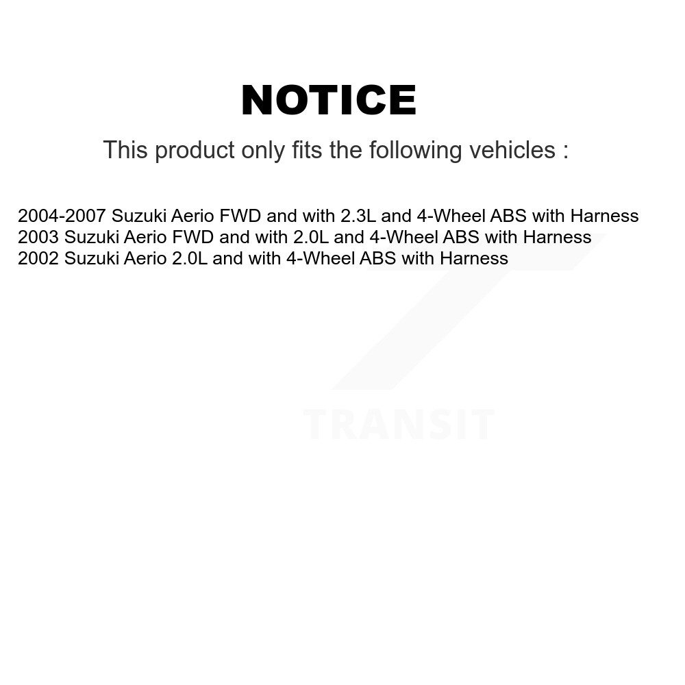 Mpulse - SEN-2ABS5159 - ABS Wheel Speed Sensor