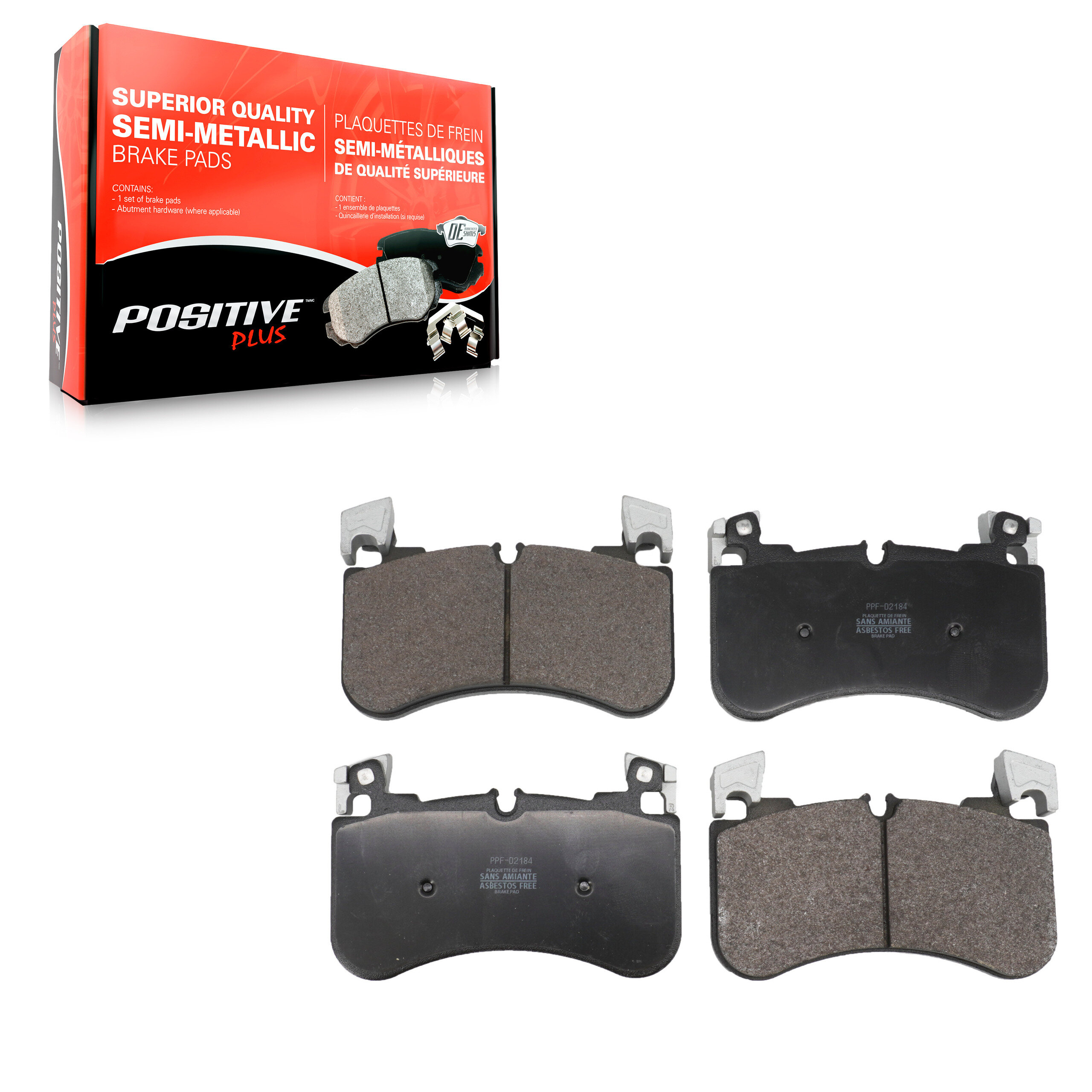 Semi-Metallic Brake Pads