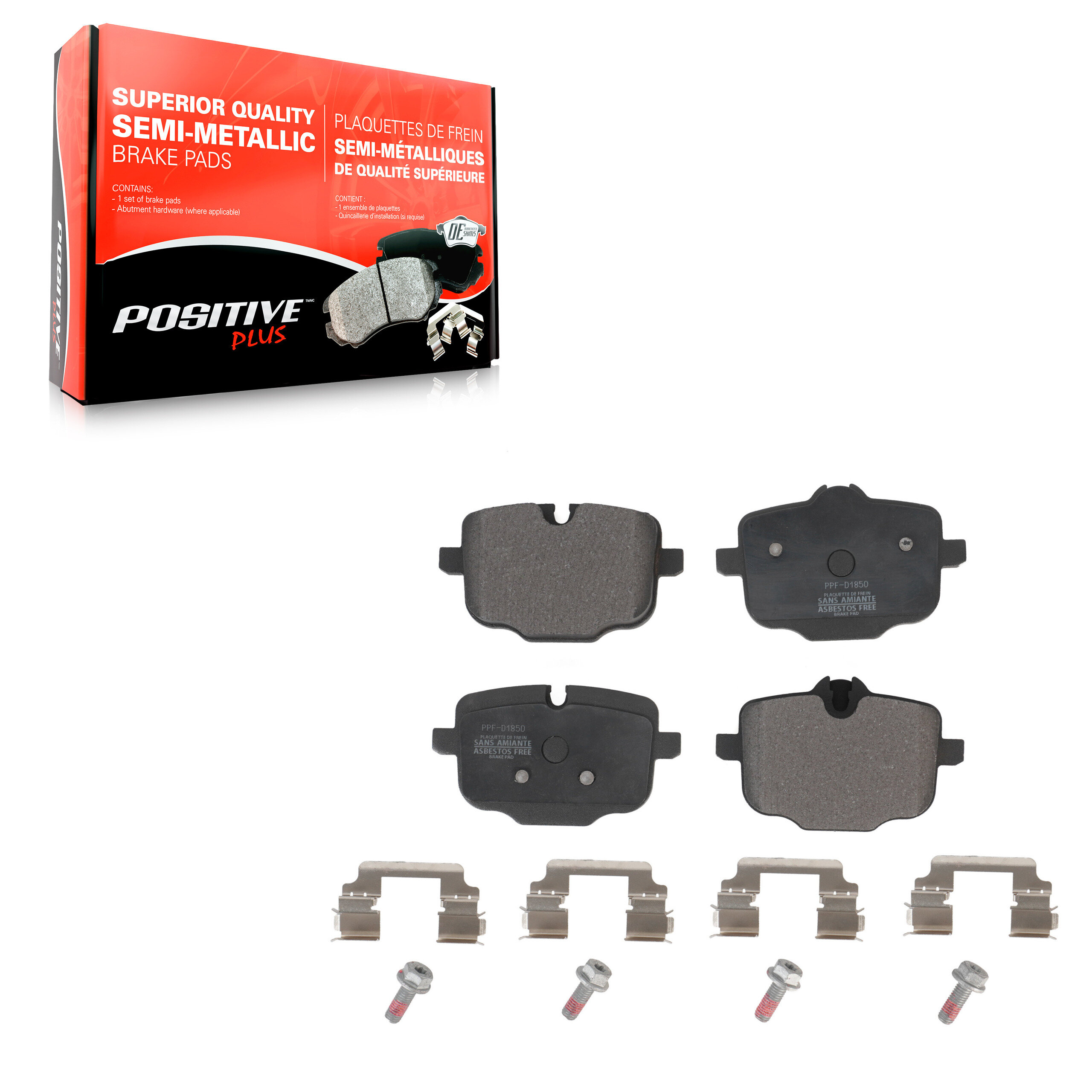 Semi-Metallic Brake Pads