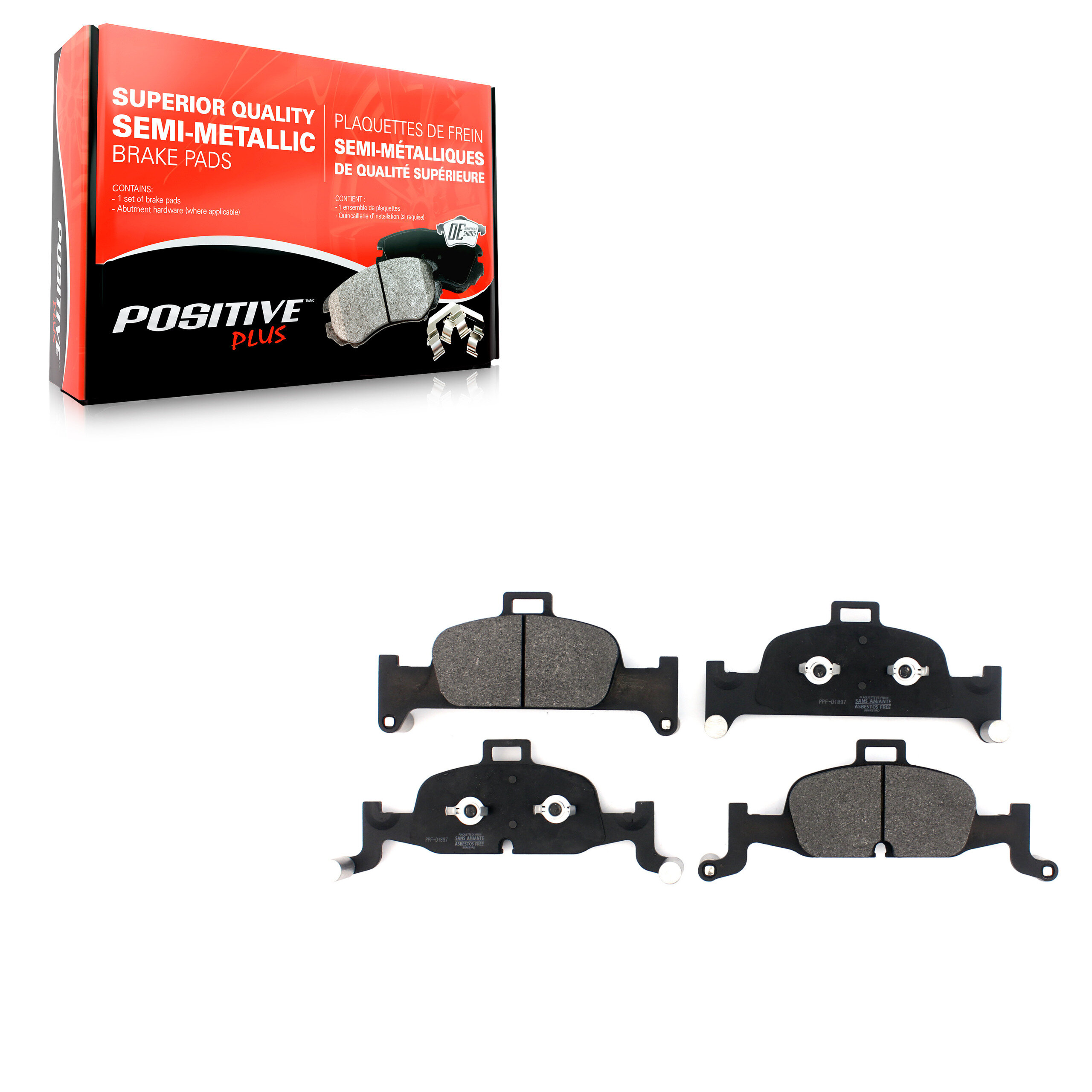 Semi-Metallic Brake Pads