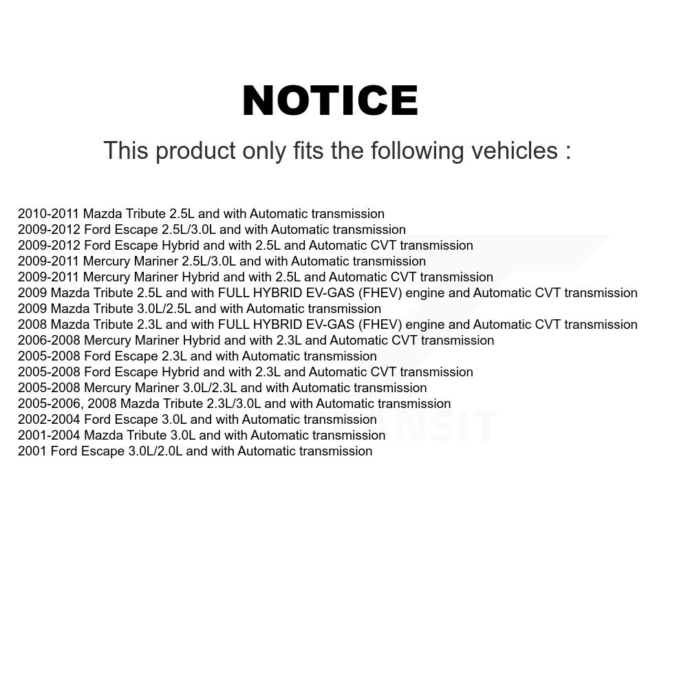 Kugel - NCV-FD11571 - CV Axle Shaft