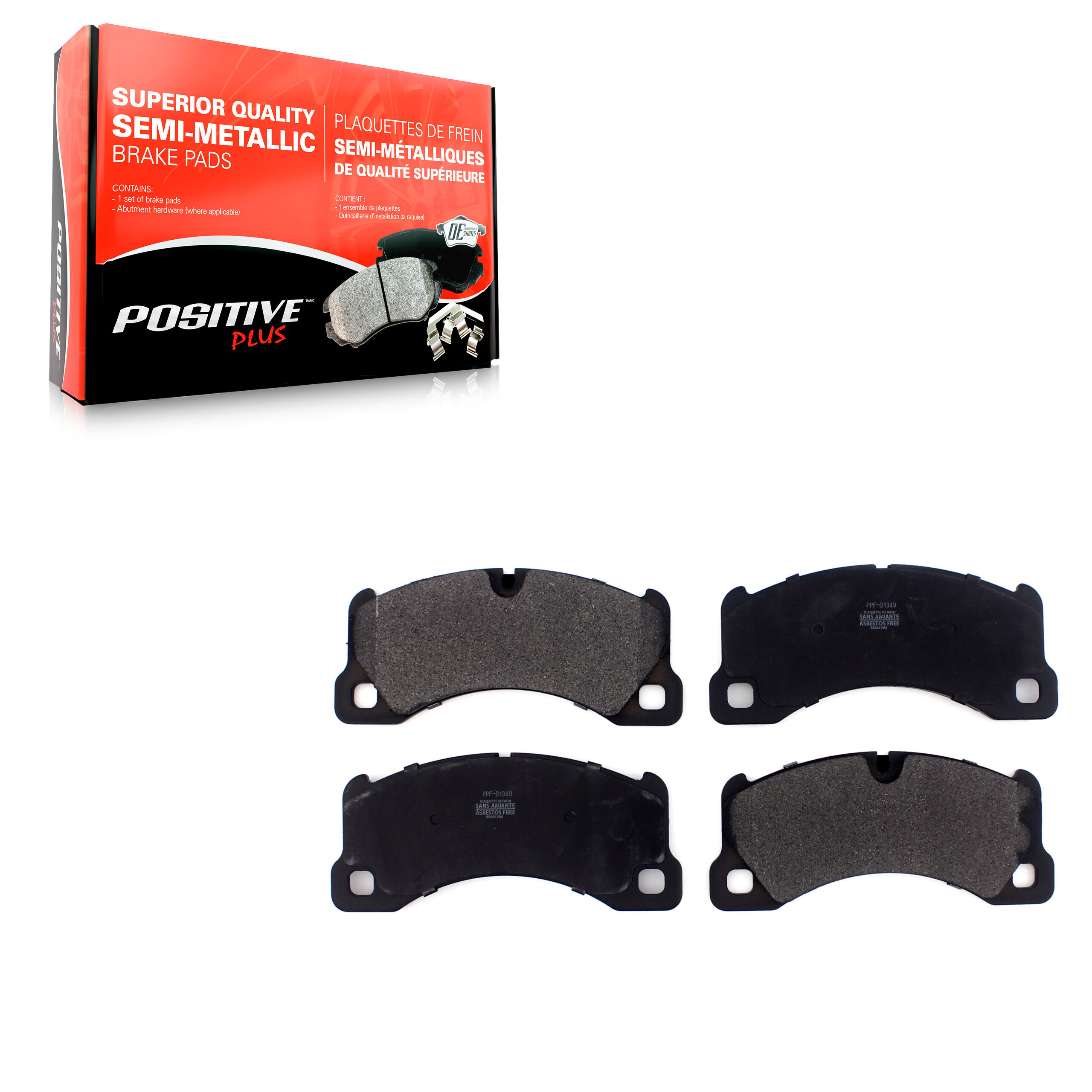 Semi-Metallic Brake Pads