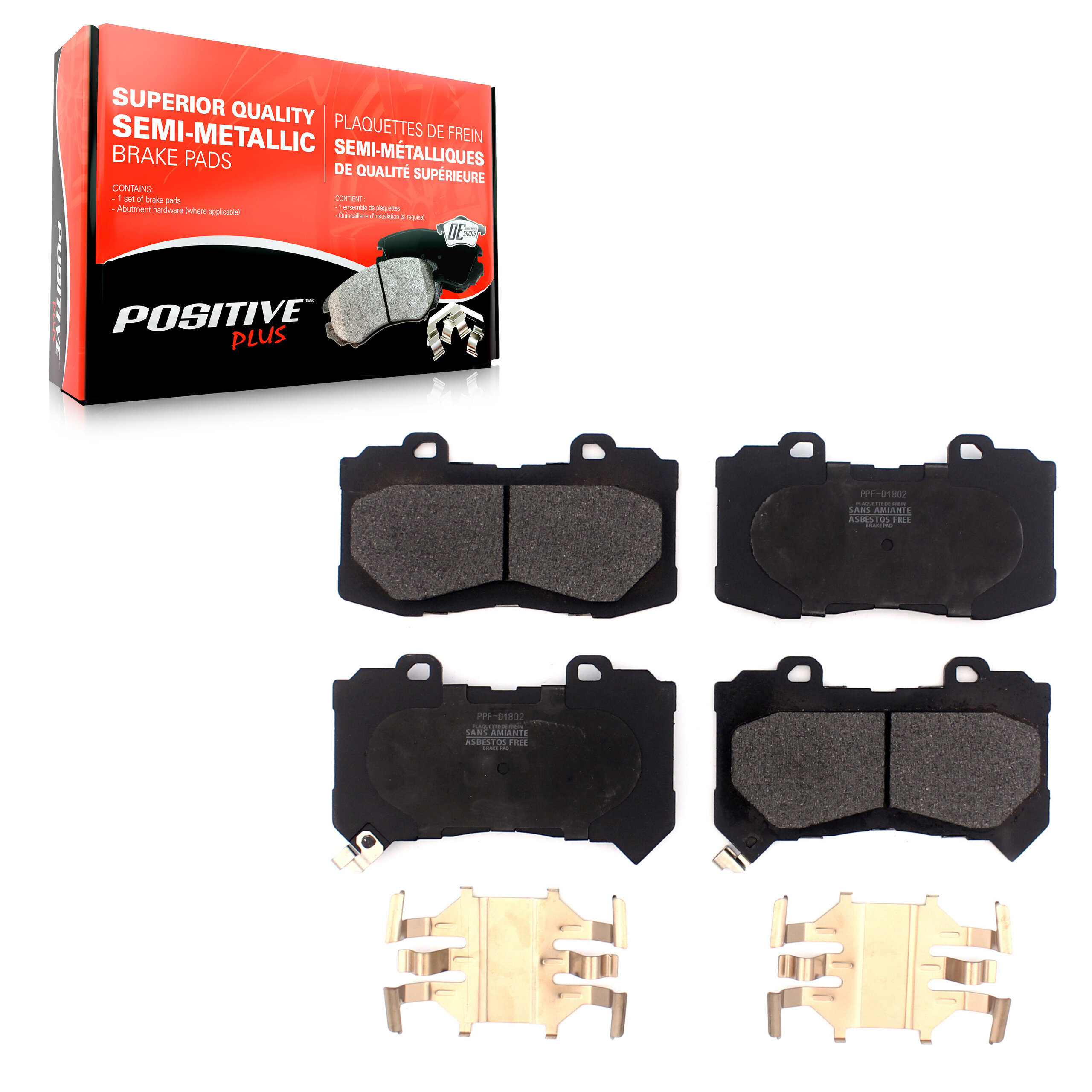 Semi-Metallic Brake Pads