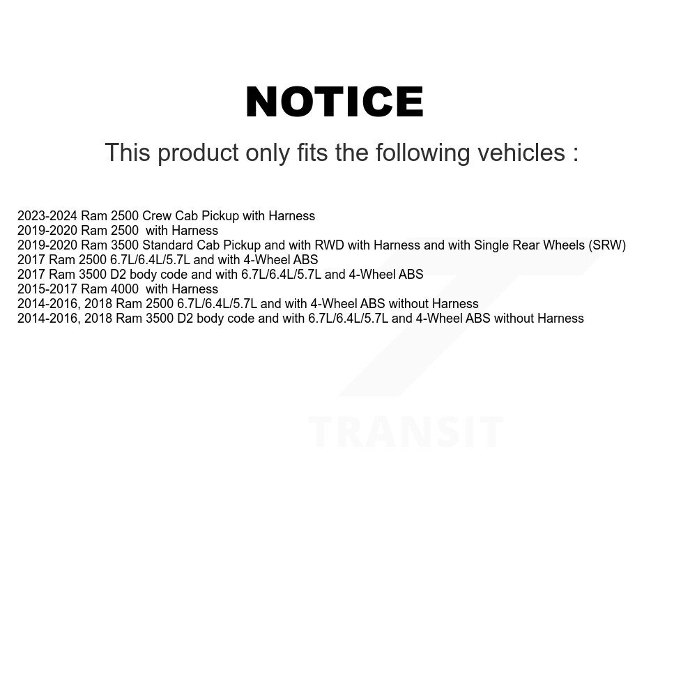 Mpulse - SEN-2ABS3025 - ABS Wheel Speed Sensor