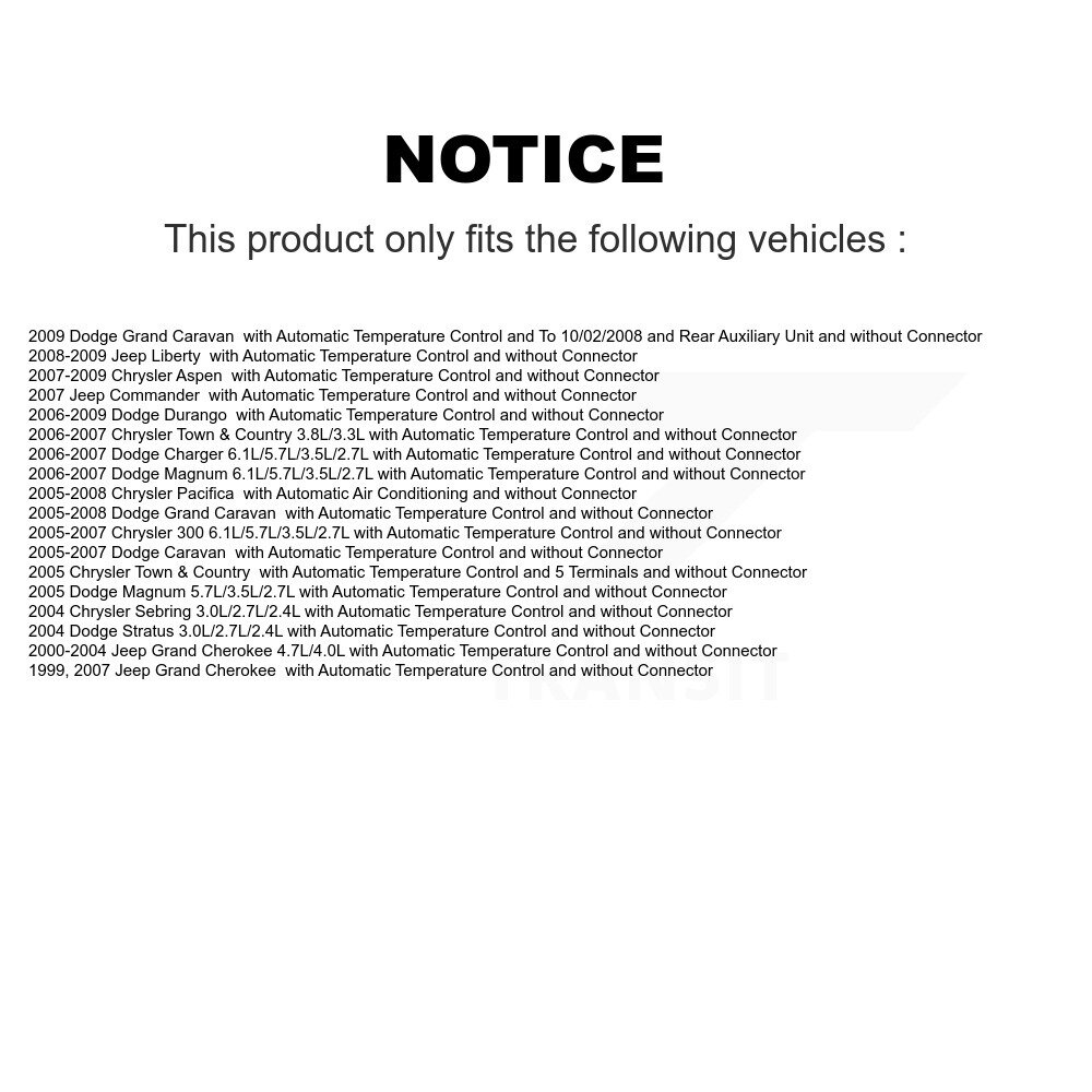 Mpulse - SEN-2BMR0009 - HVAC Blower Motor Resistor