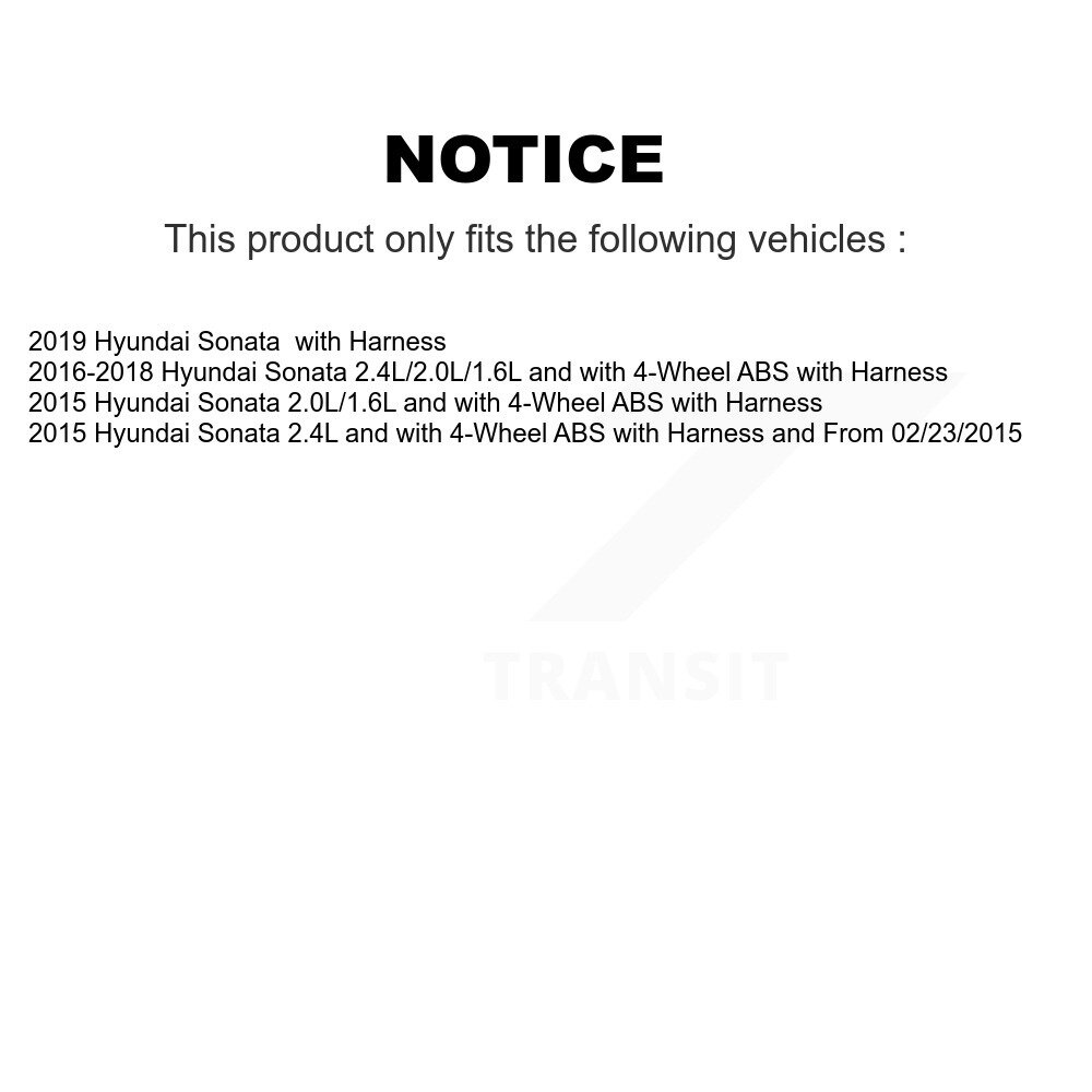 Mpulse - SEN-2ABS3155 - ABS Wheel Speed Sensor