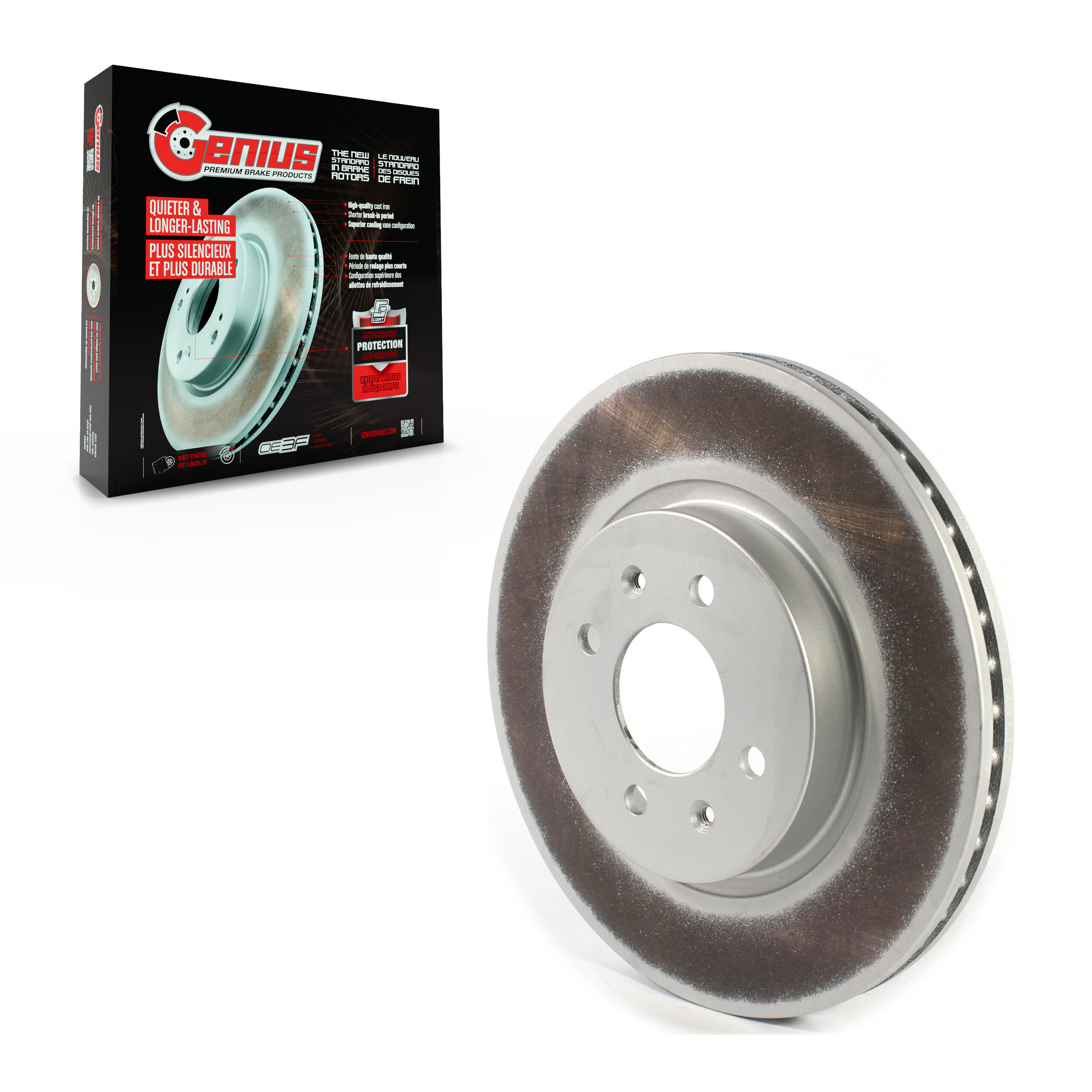 Coated Disc Brake Rotor