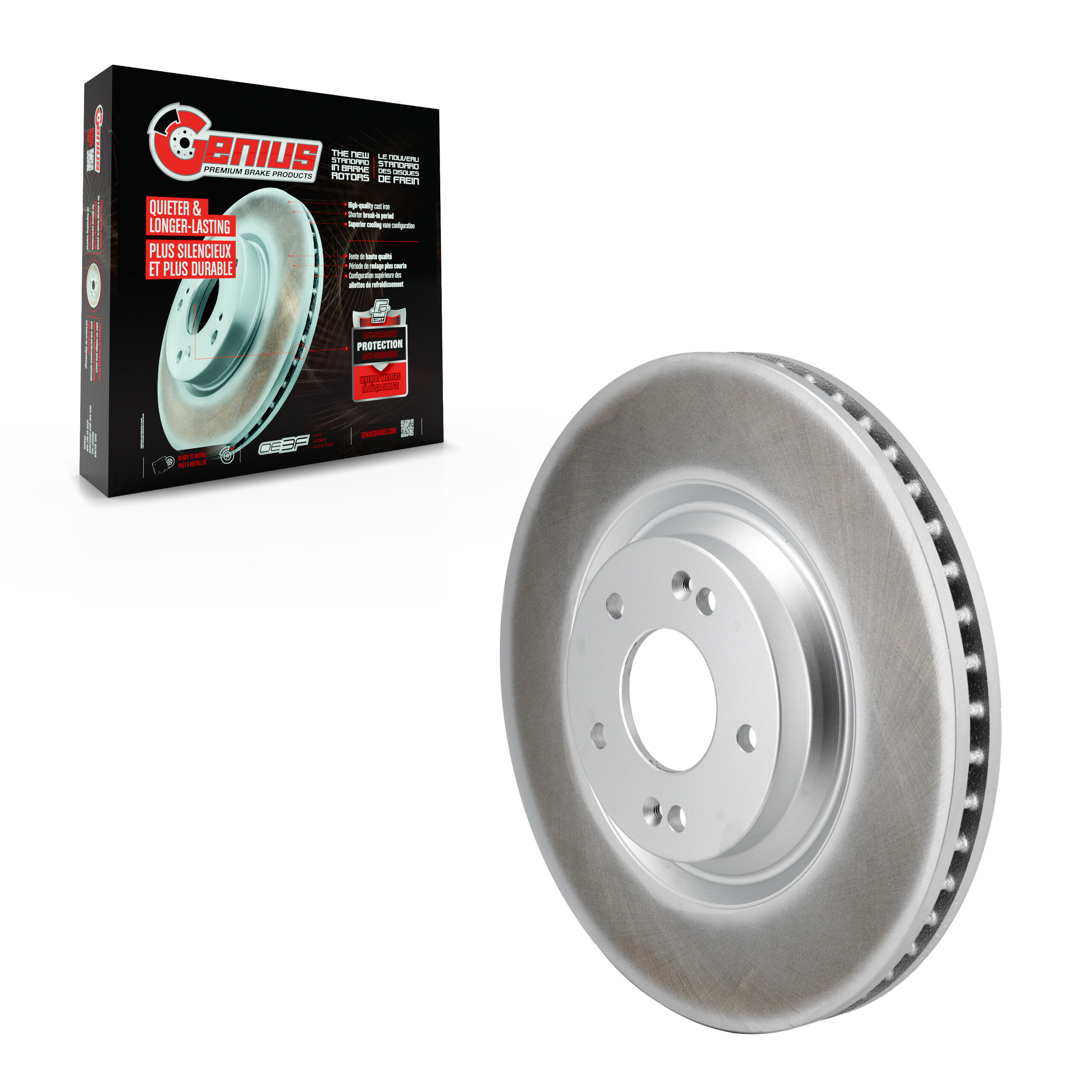 GENIUS - GCR-982565 - Disc Brake Rotor