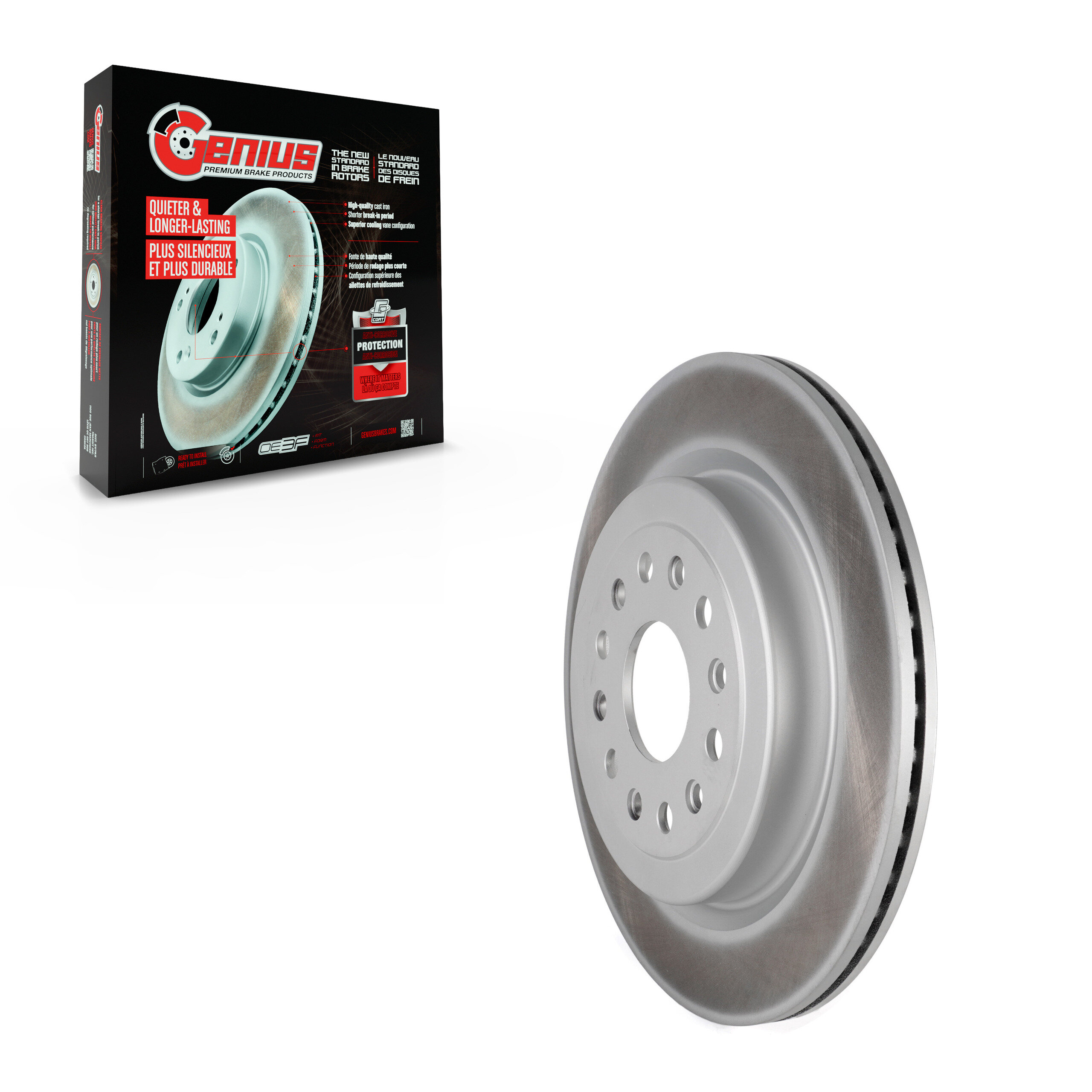 Coated Disc Brake Rotor