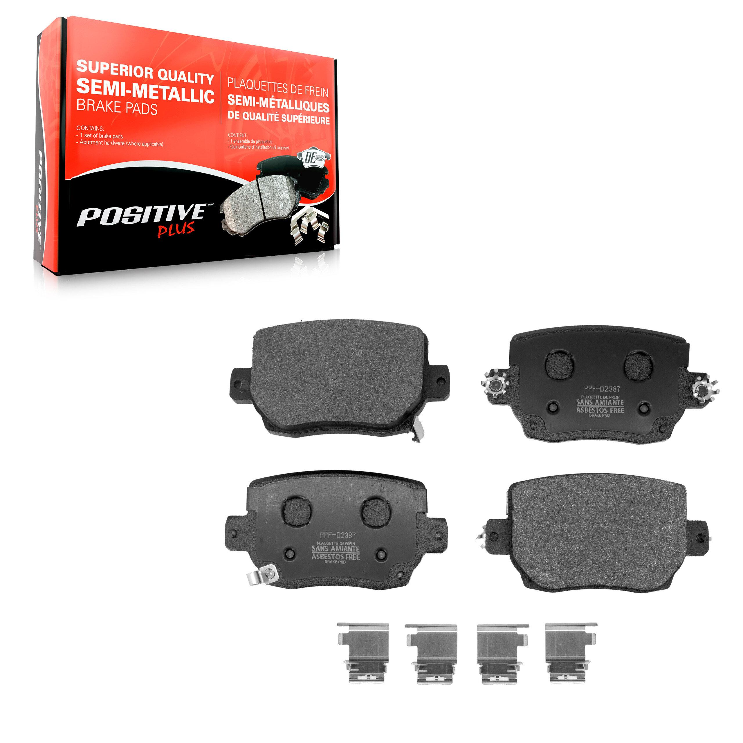 Semi-Metallic Brake Pads