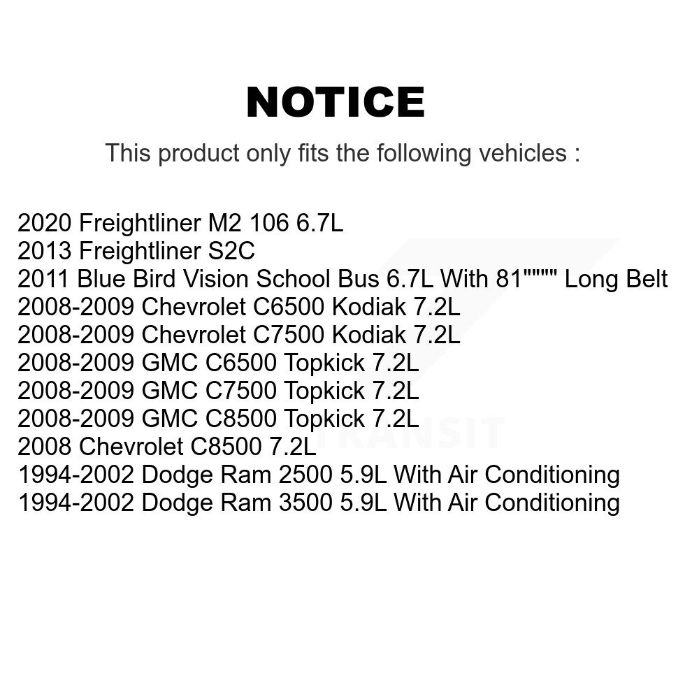 Kobra - KBR-5080810 - Serpentine Belt