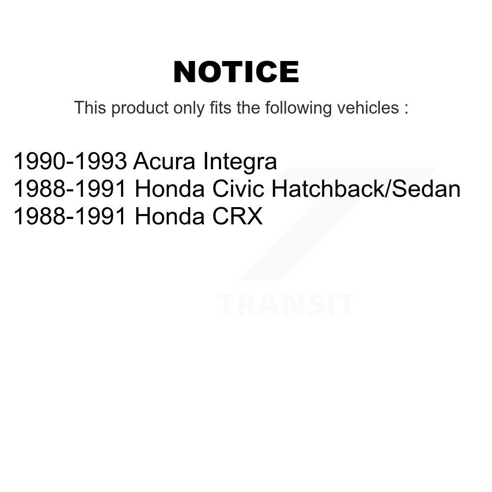 Agility Autoparts - AGY-01110073 - Fuel Tank Strap