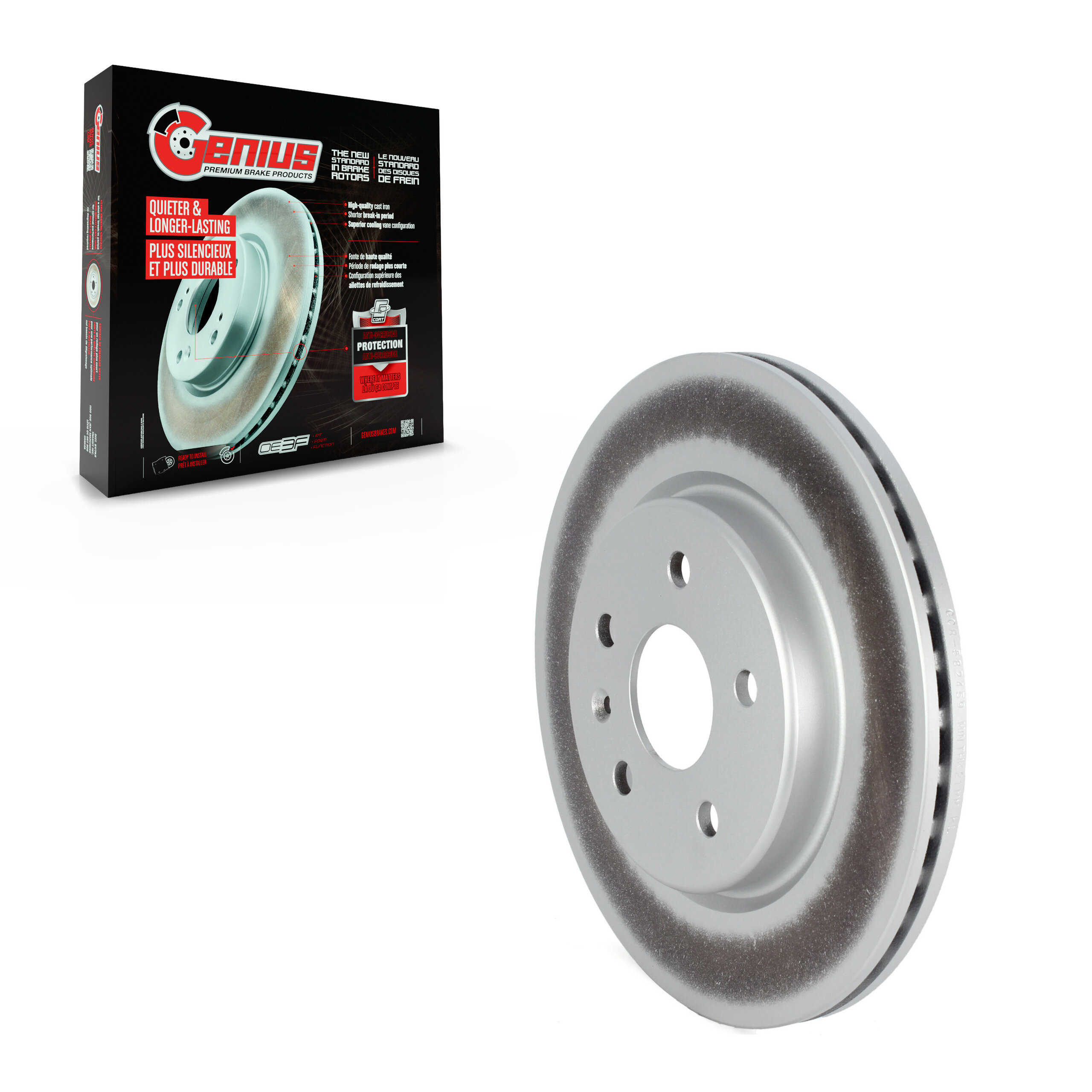 Coated Disc Brake Rotor