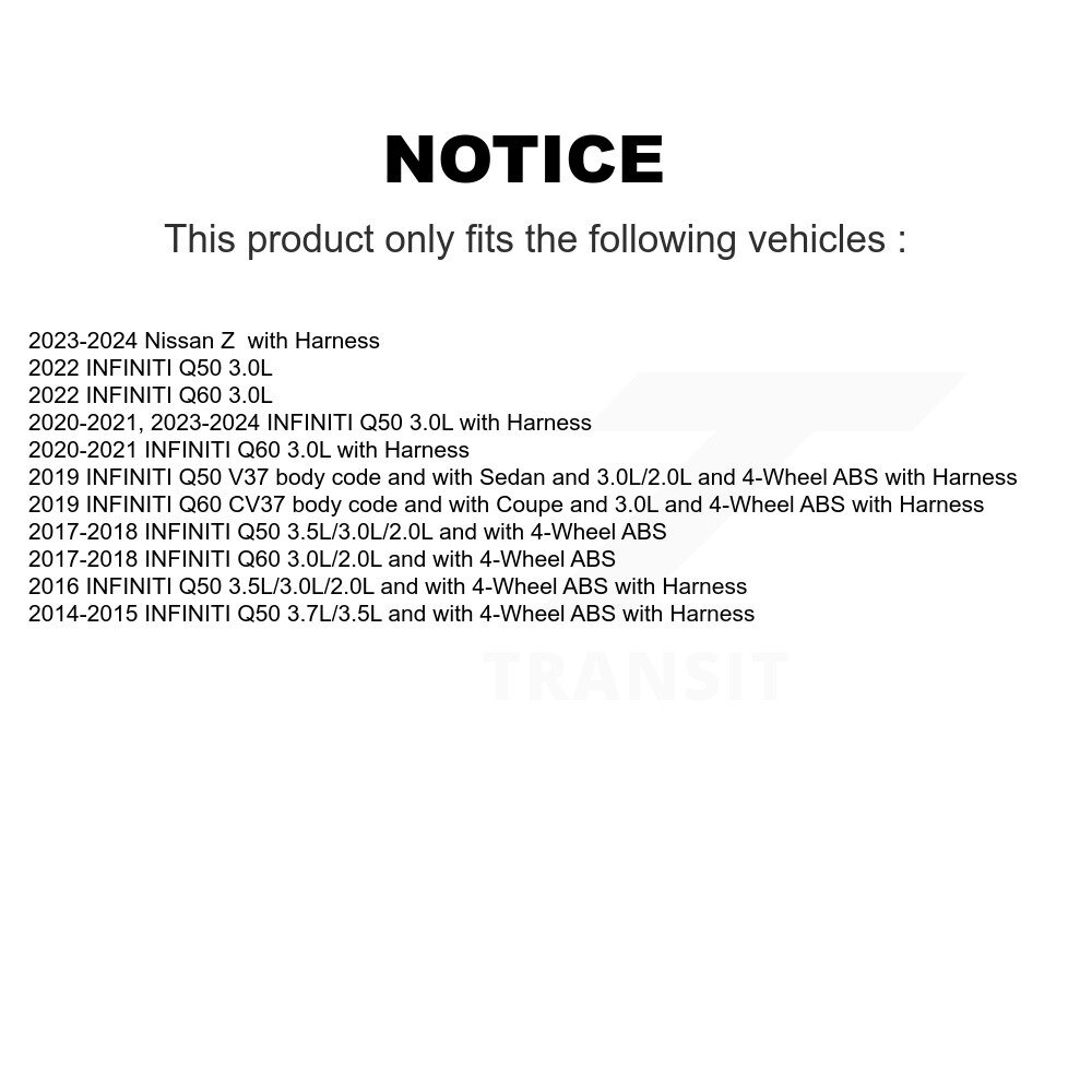 Mpulse - SEN-2ABS3024 - ABS Wheel Speed Sensor