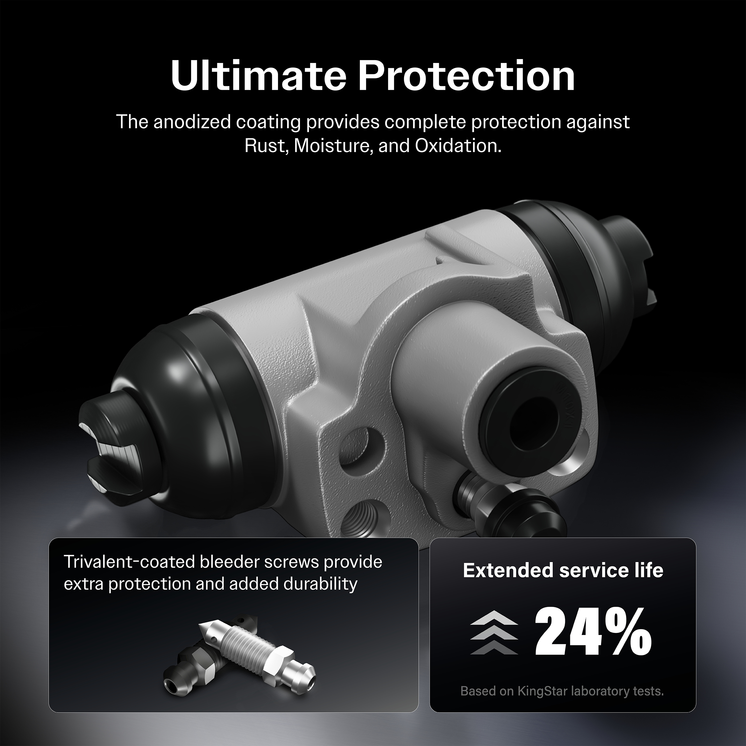 Kingstar - 14-WC37841 - Drum Brake Wheel Cylinder