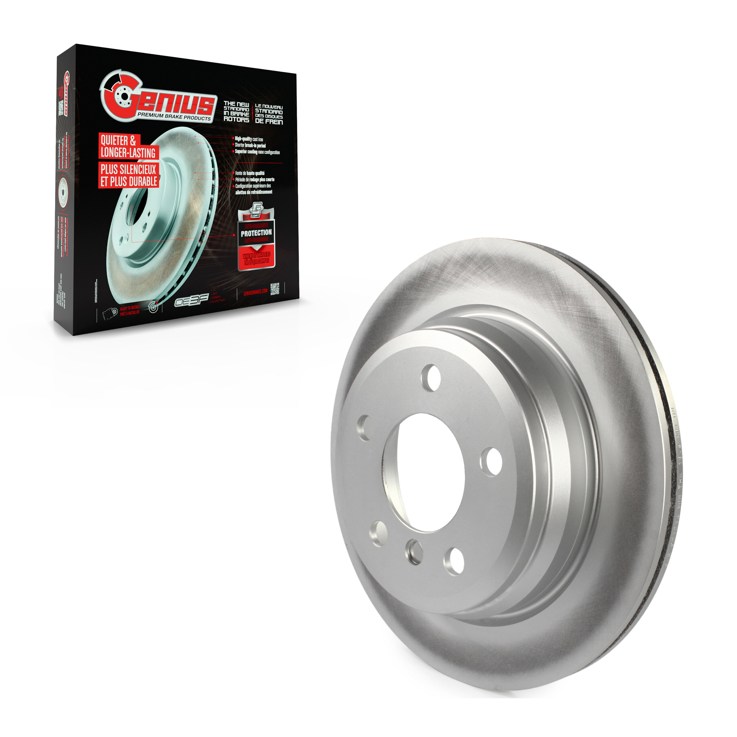 Coated Disc Brake Rotor