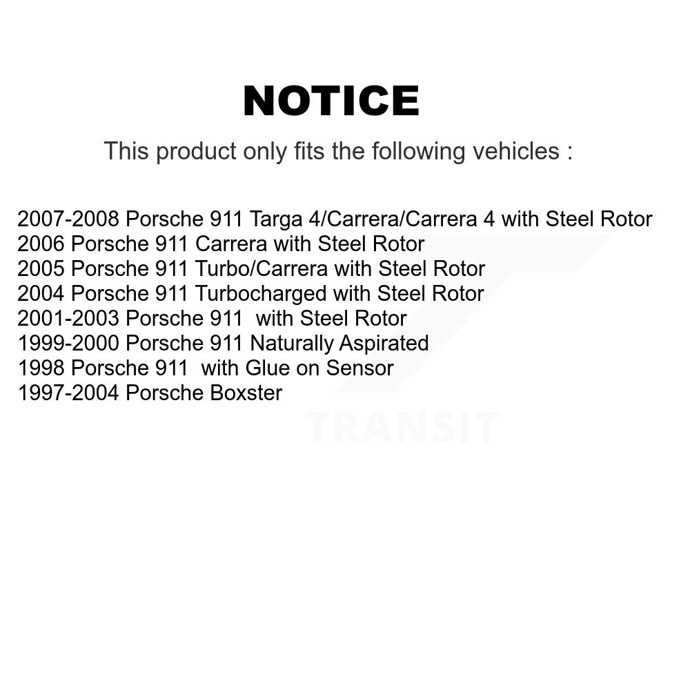 Mpulse - SEN-2BWS0099 - Disc Brake Pad Wear Sensor