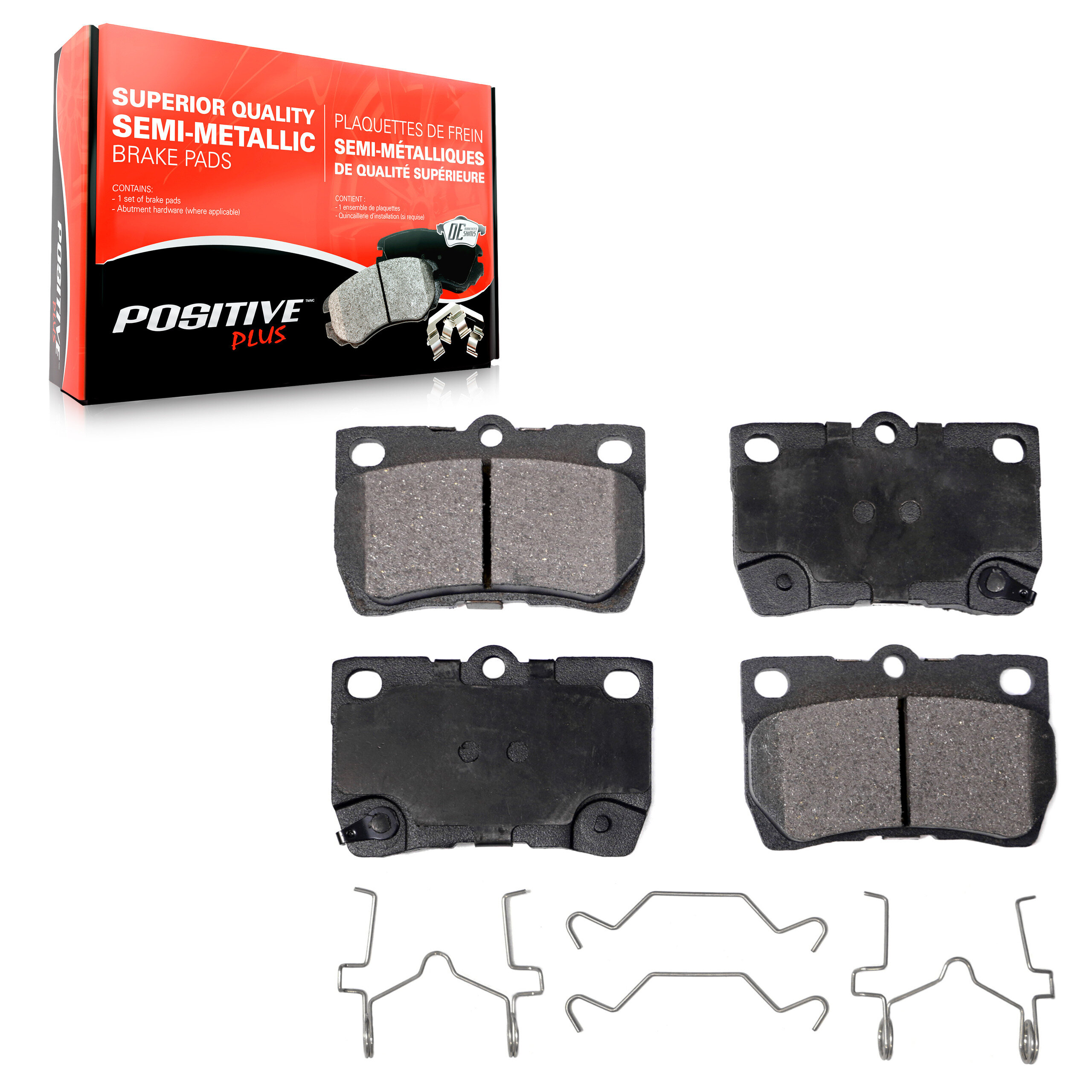 Semi-Metallic Brake Pads