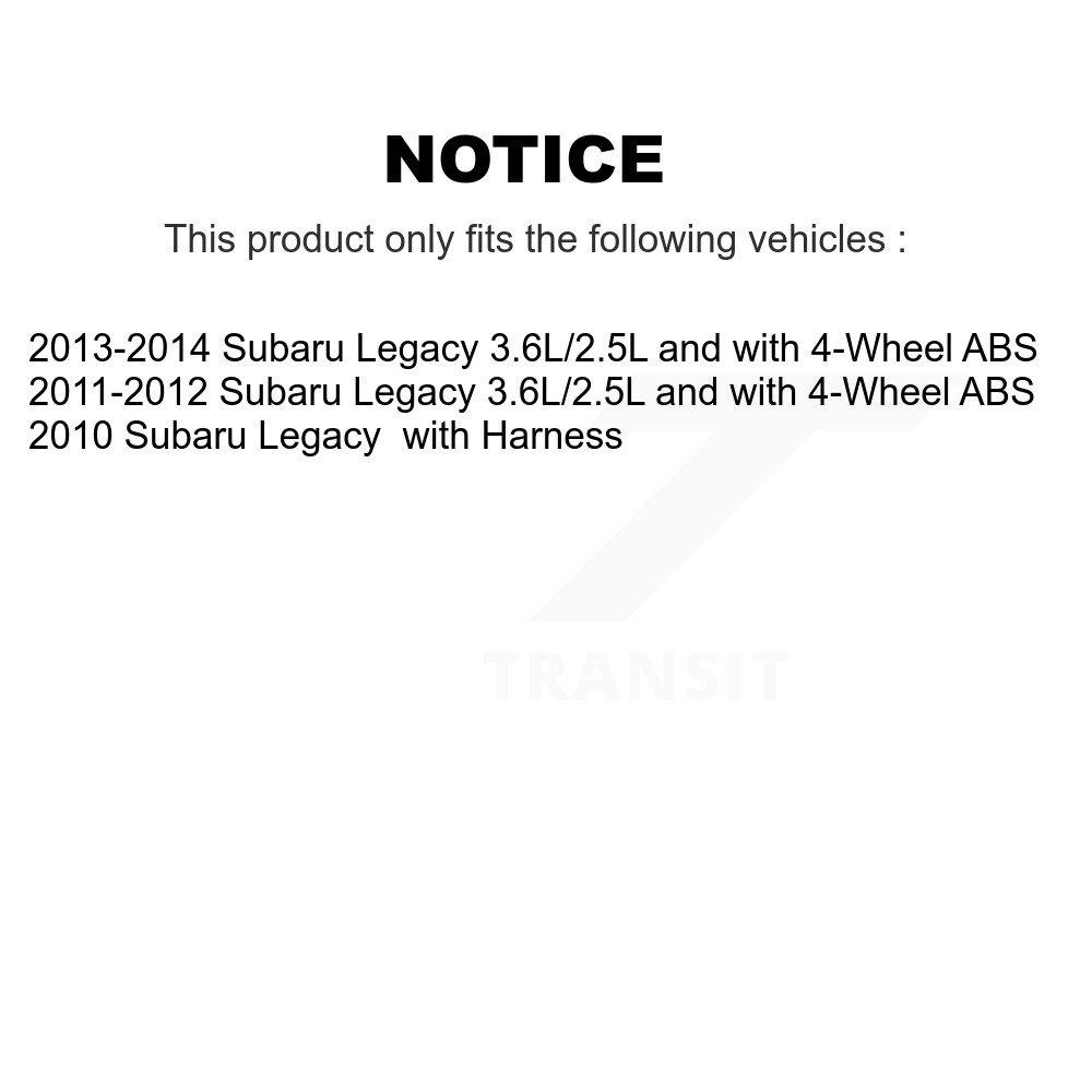Mpulse - SEN-2ABS2636 - ABS Wheel Speed Sensor