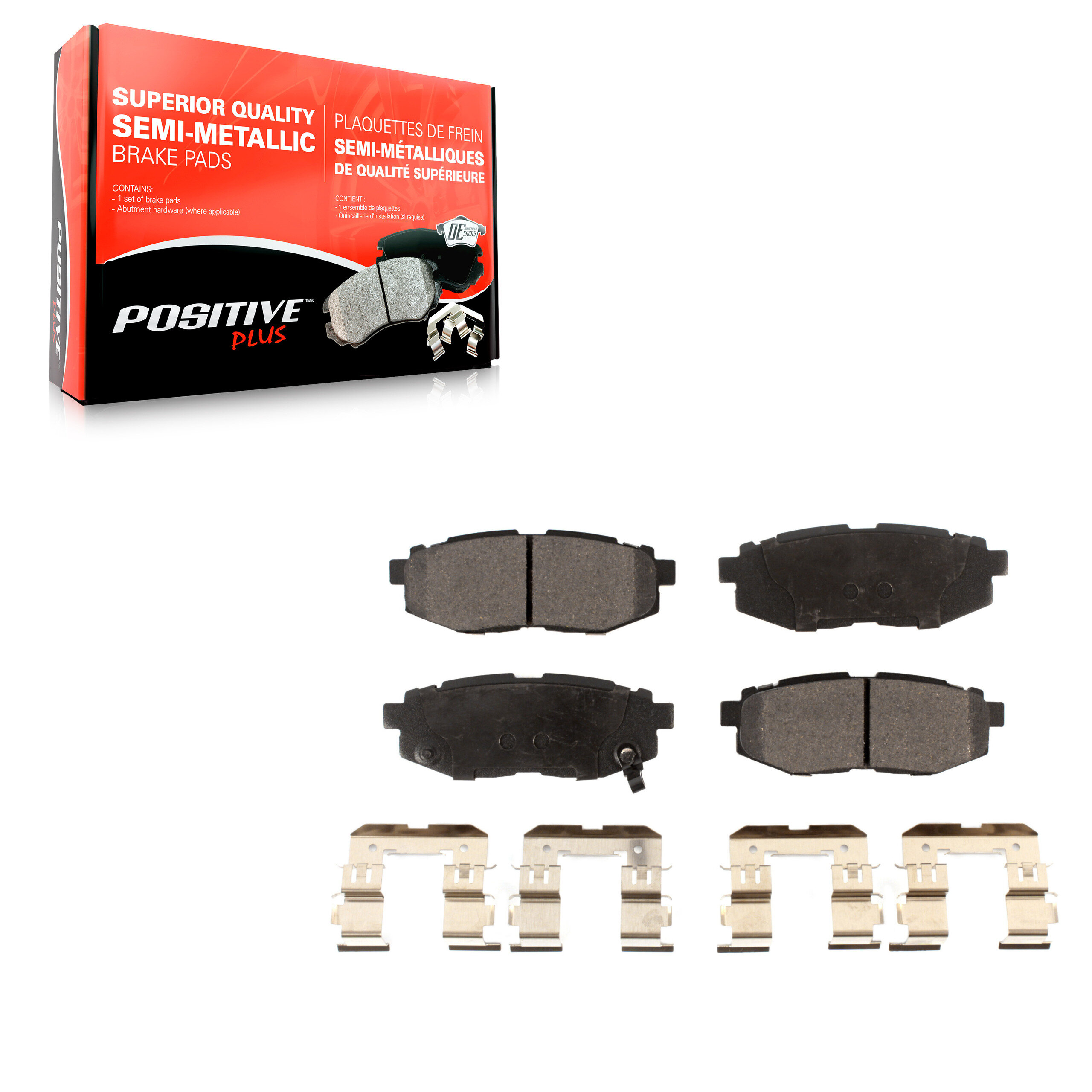 Semi-Metallic Brake Pads