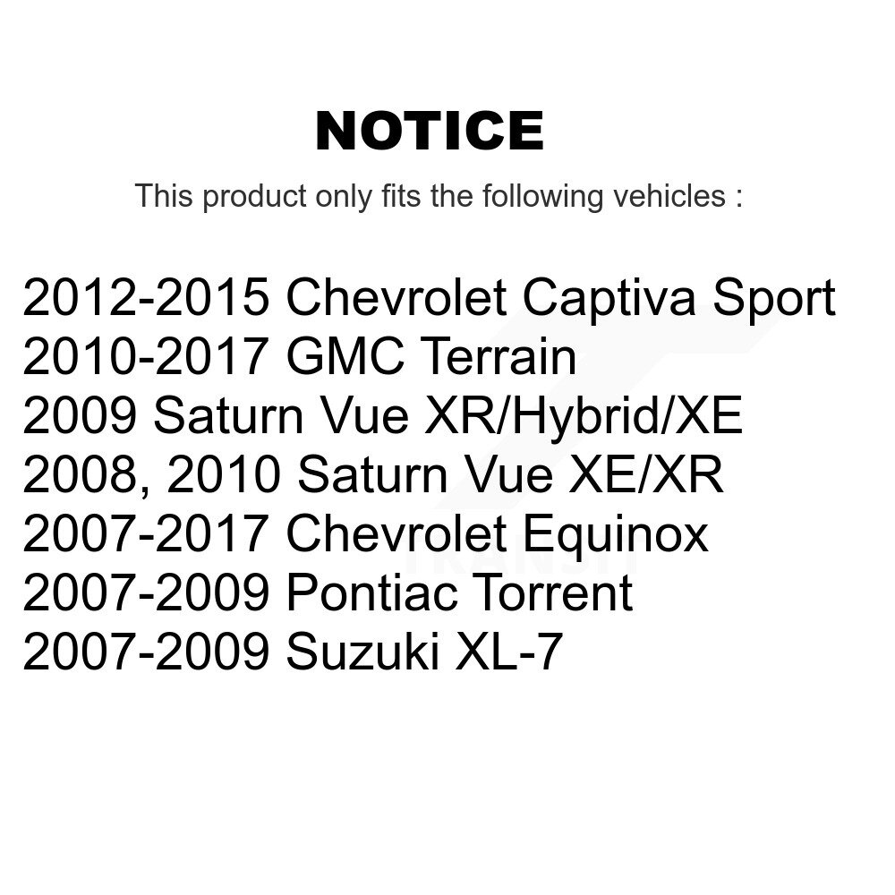 Top Quality - 73-906956 - Suspension Strut Hardware Kit