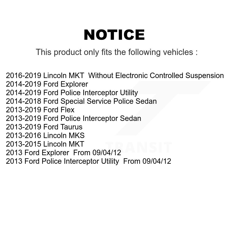 Top Quality - 73-909916 - Suspension Strut Hardware Kit