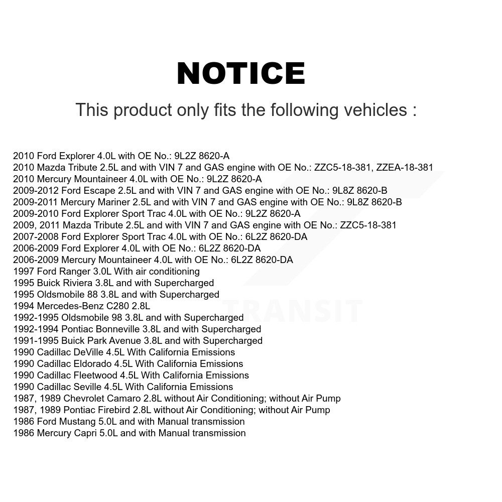 Bando - BAN-6PK2185 - Accessory Drive Belt