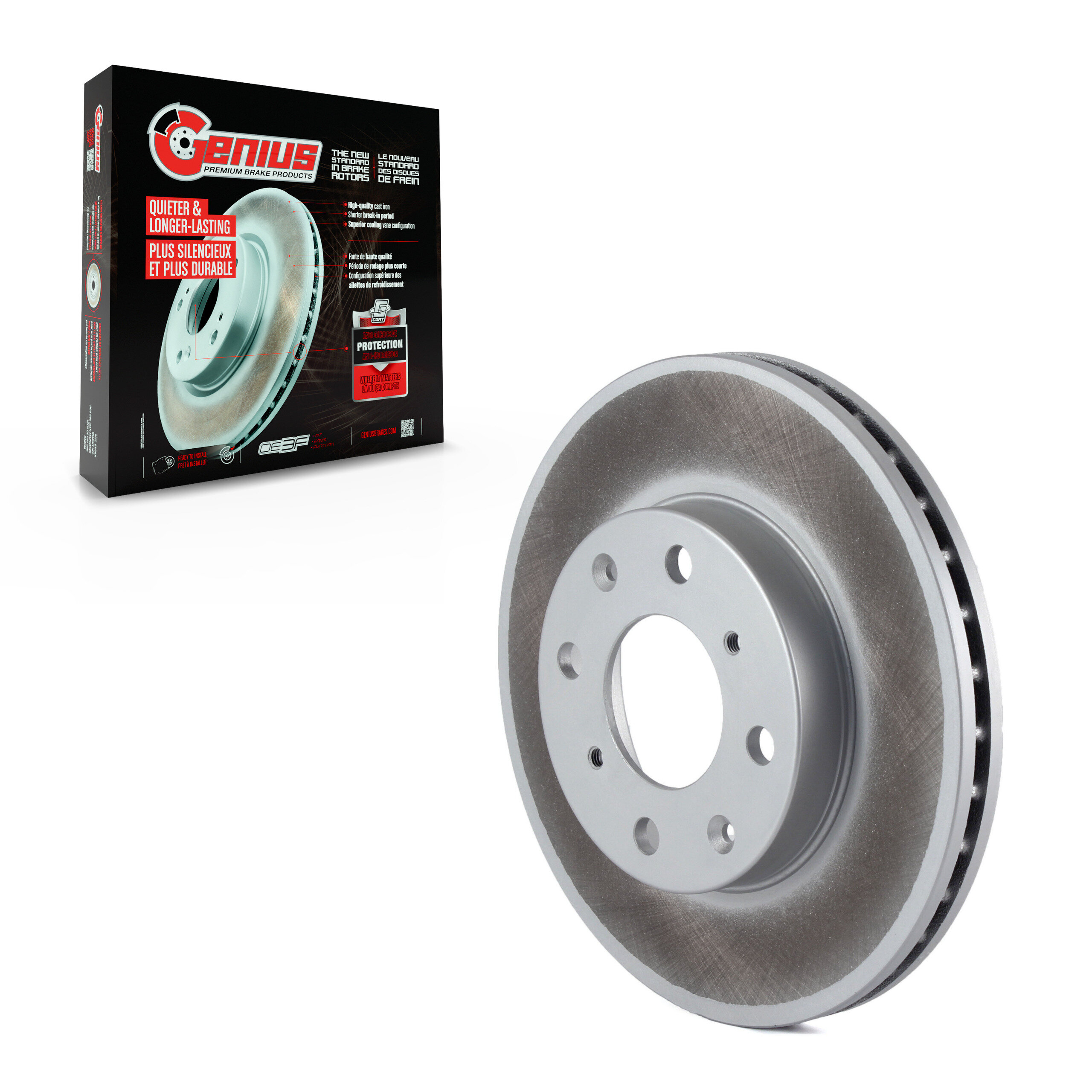 Coated Disc Brake Rotor
