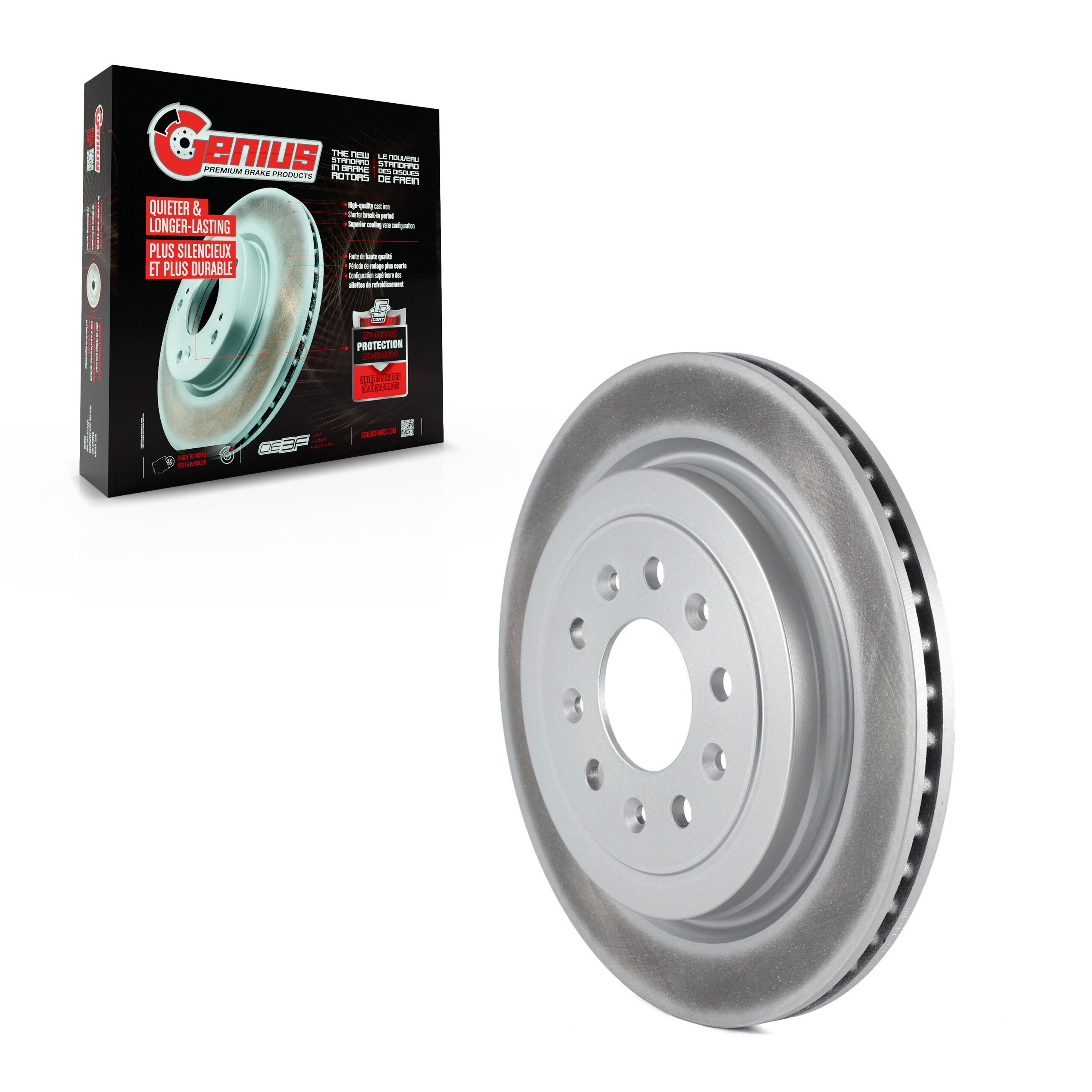 Coated Disc Brake Rotor