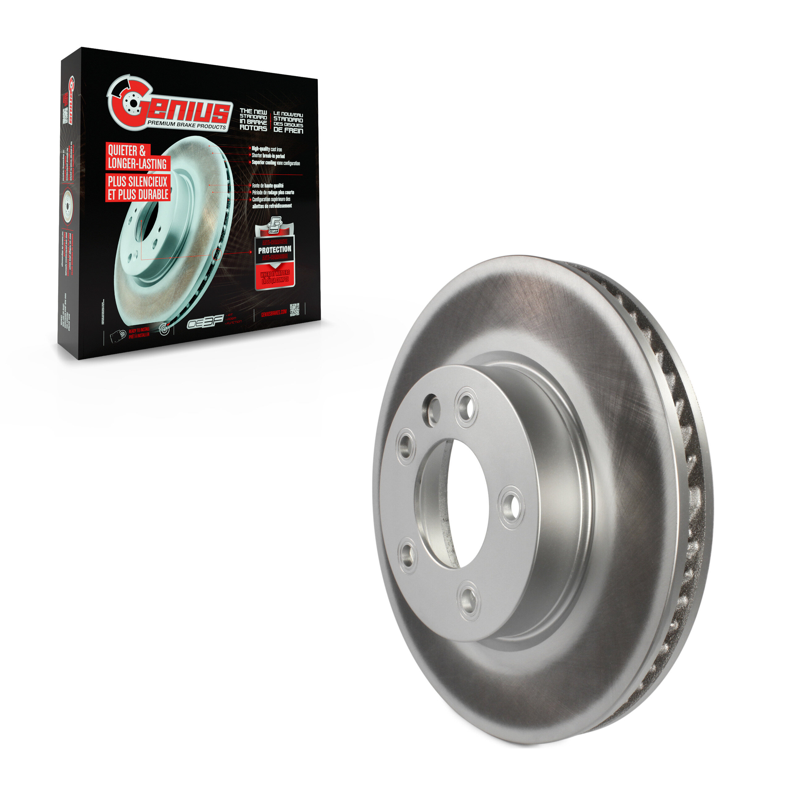 Coated Disc Brake Rotor