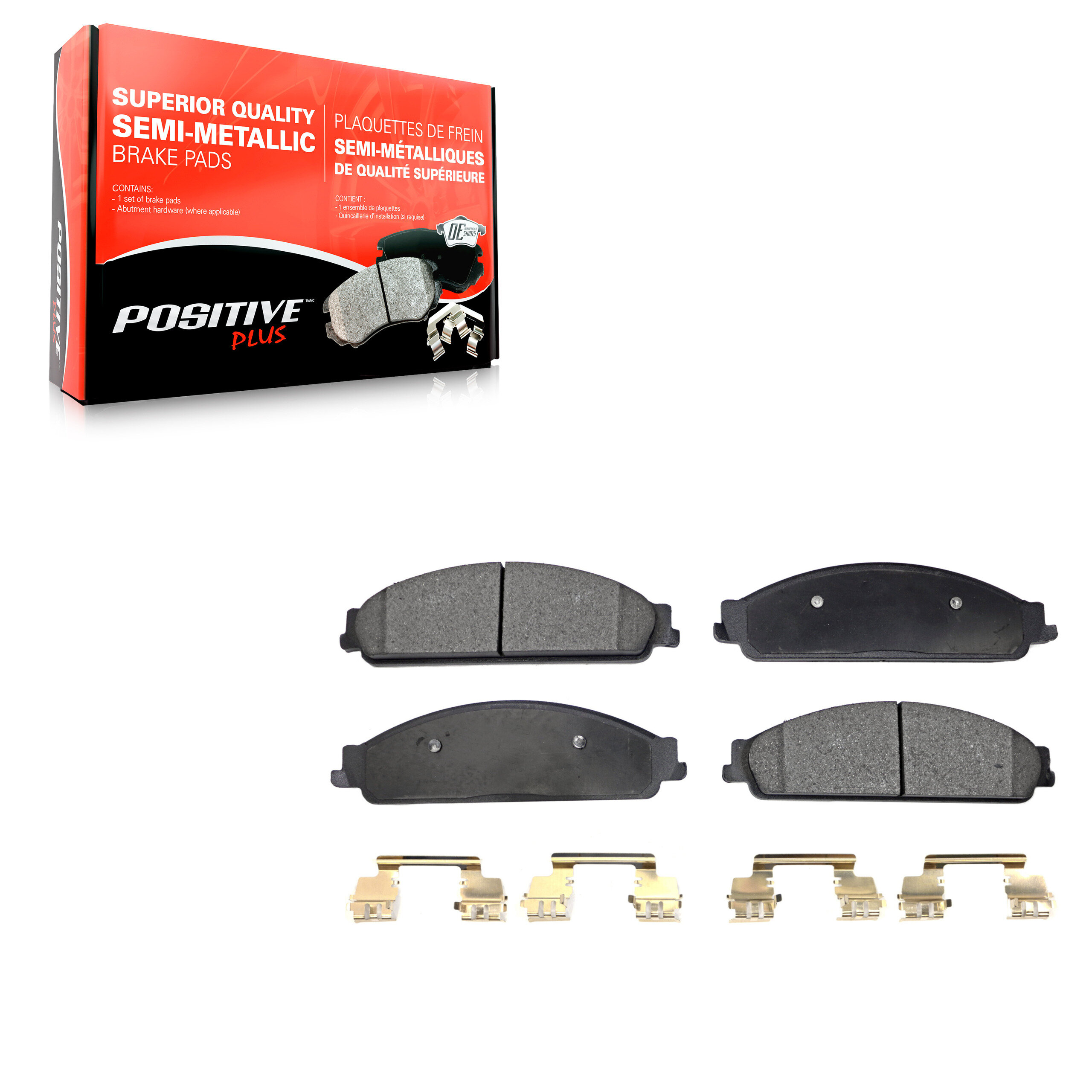 Semi-Metallic Brake Pads