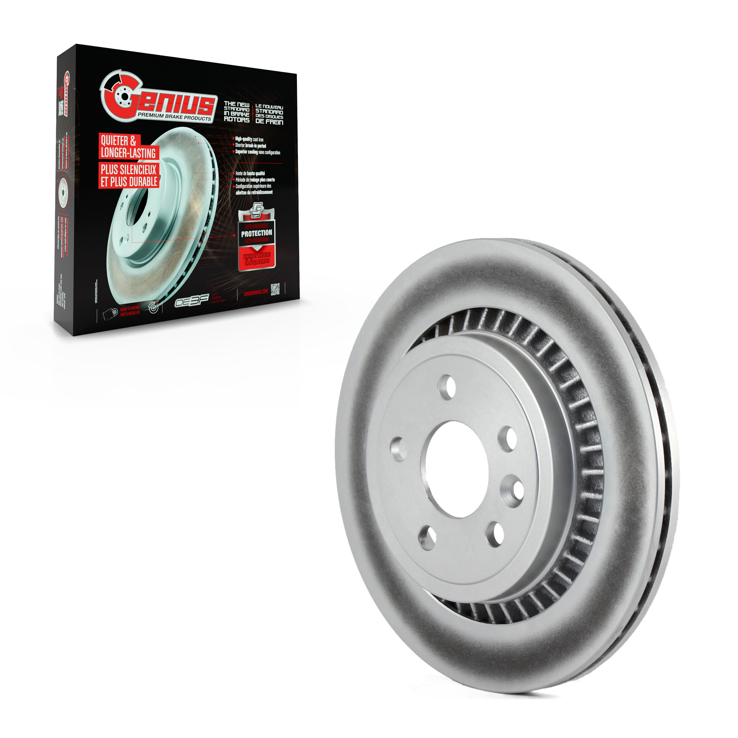 Coated Disc Brake Rotor