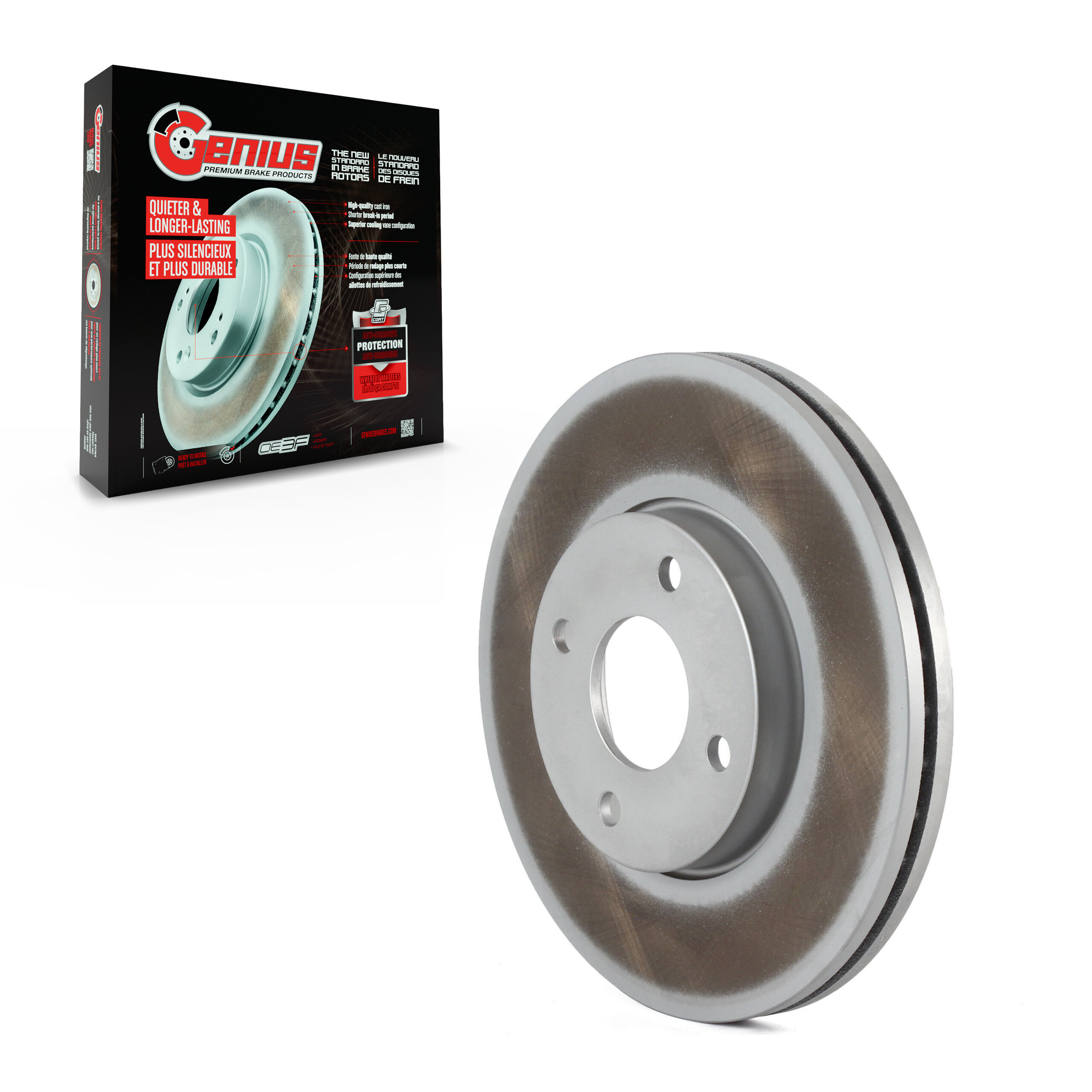Coated Disc Brake Rotor